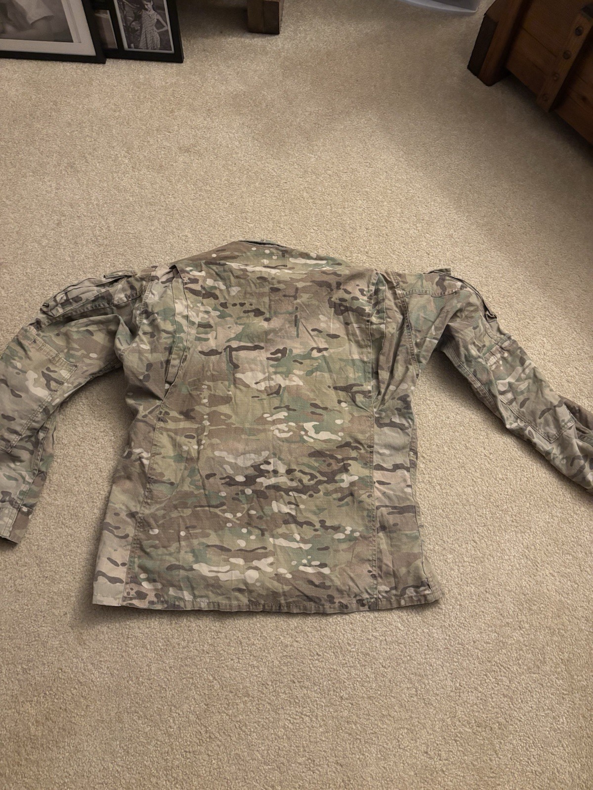 Military Camouflage Uniform Jacket Top BDU/ACU Style Militaria