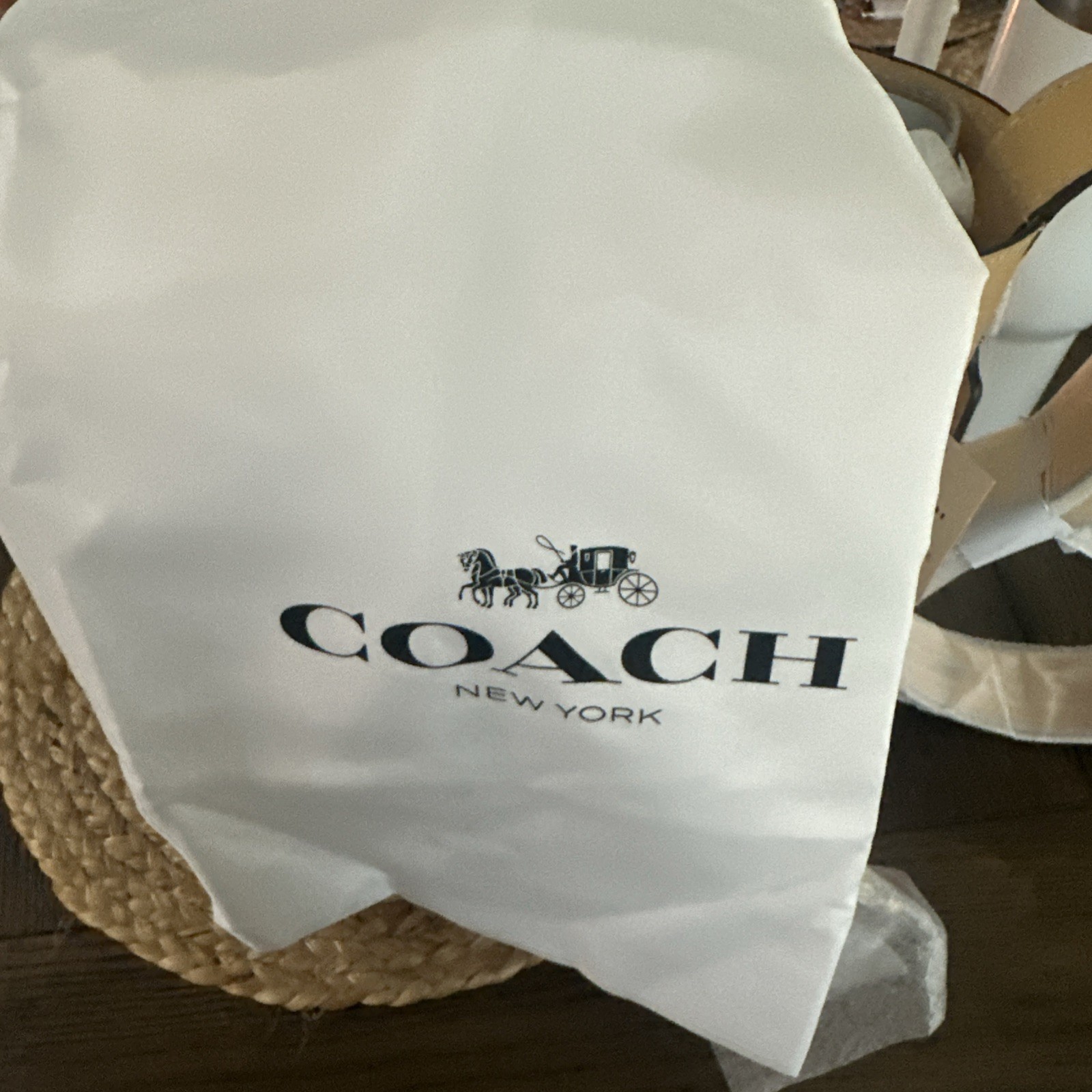 !! NEW !! COACH Bleecker Bucket CCC23 Bag smooth leather/Vanilla