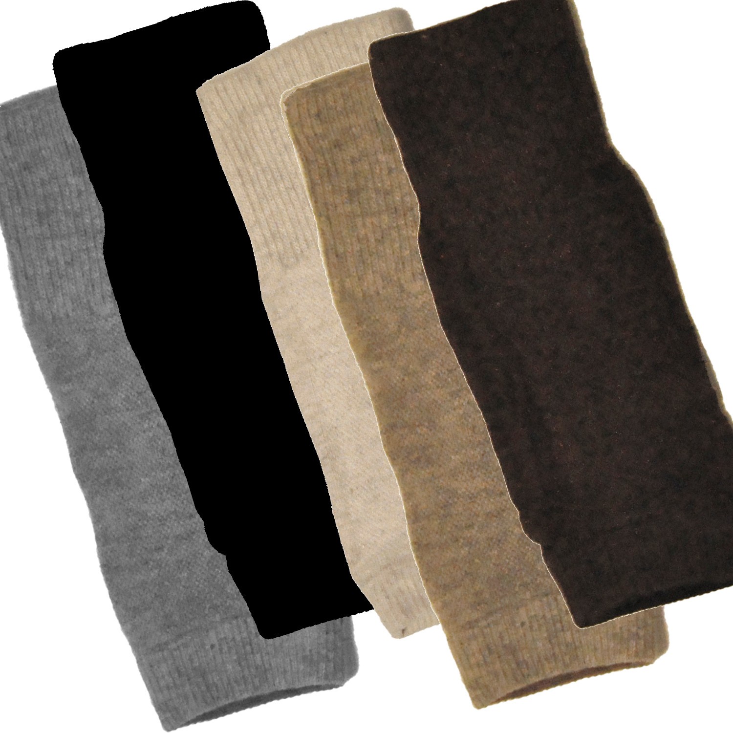 Legwarmer/ Kneewarmer Winter Warm 100% Wool 1 pair Mongolian Free US shipping