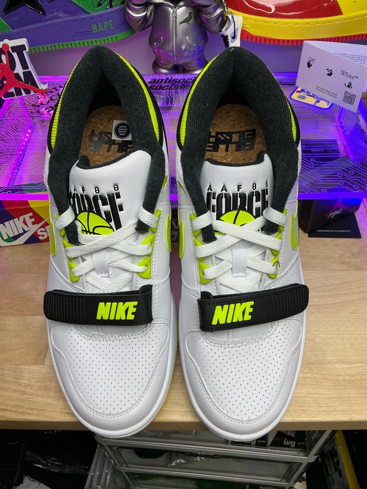 Billie Eilish x Nike Air Alpha Force 88 SP Venom Green. Brand New