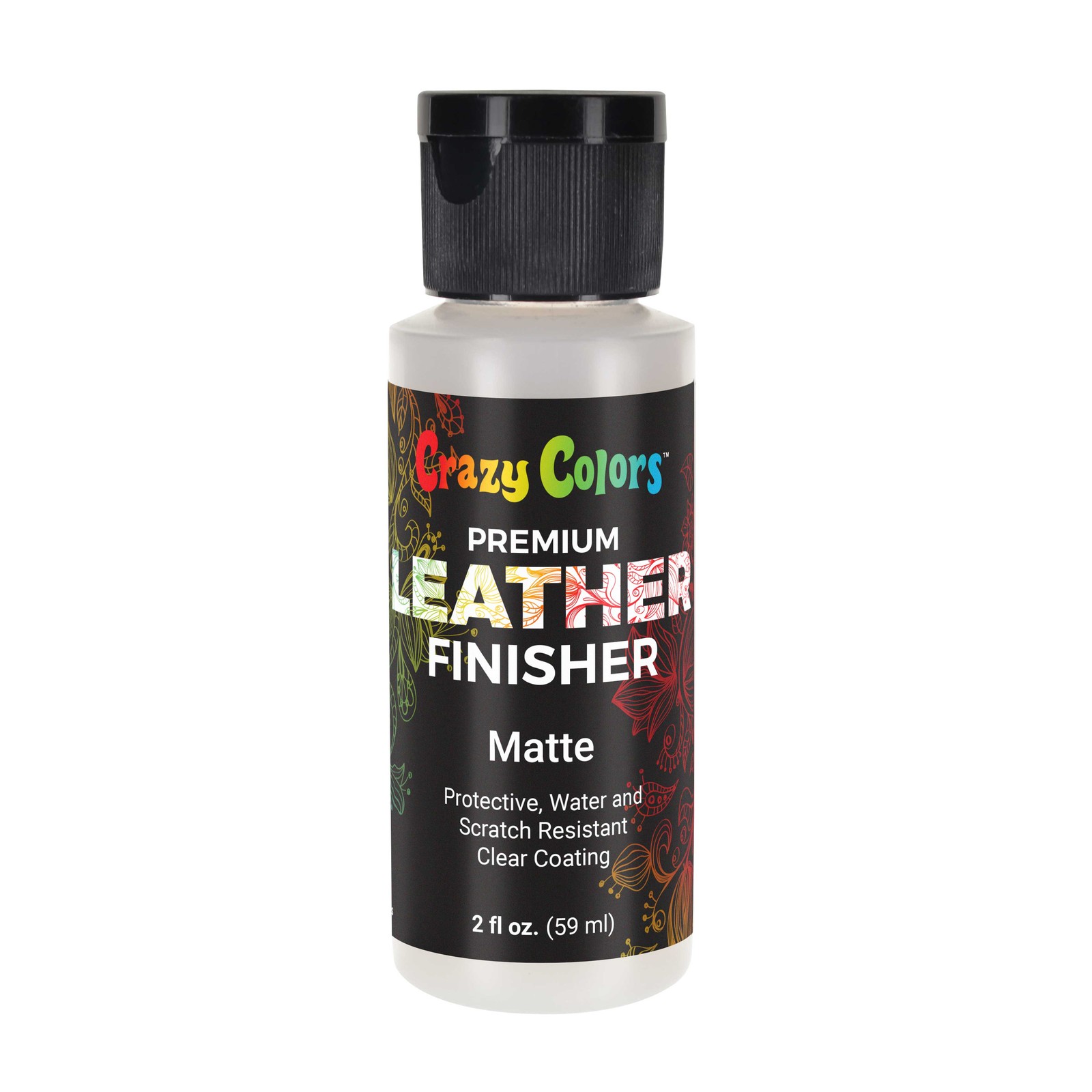 Premium Matte Acrylic Leather and Shoe Paint Finisher, 2 oz – Protective Finish