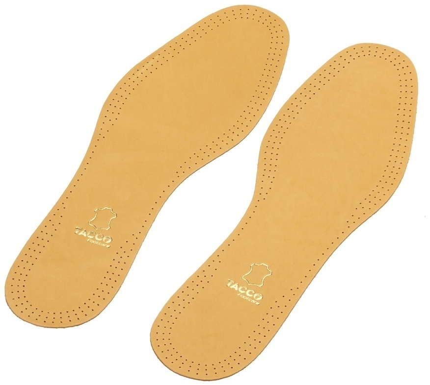 TACCO 613 Luxus Orthotic Full Leather Shoe Insoles Inserts