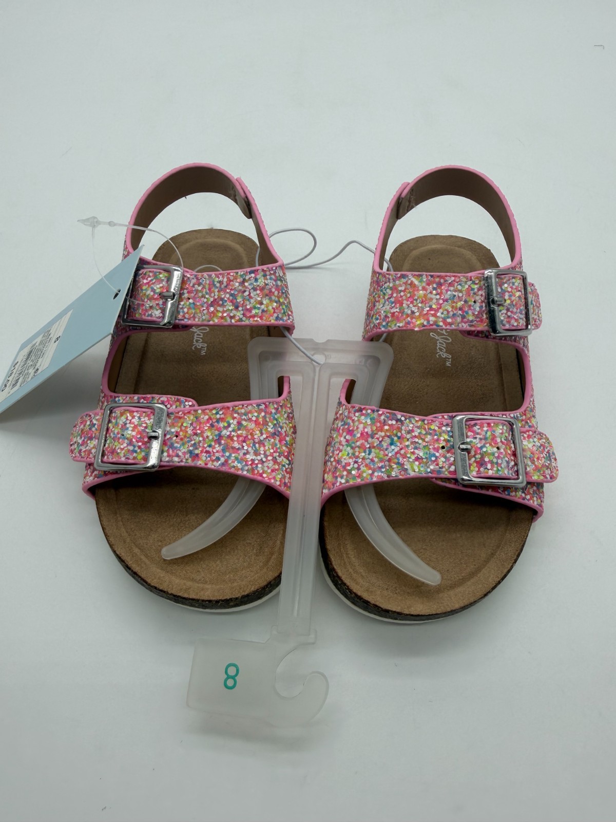Pink Toddler Reagan Footbed Sandals Multicolor – Cat & Jack – NEW – CHOOSE SIZE