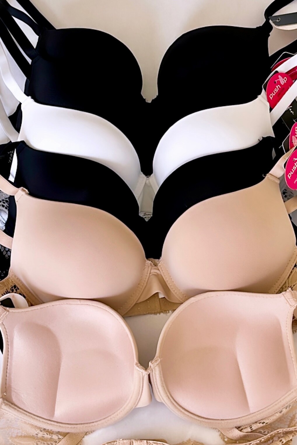 1/3/6 EXTREME DOUBLE PUSH UP Add 2 Cup Sizes Push Up MAX LIFT Bra FREE RETURNS