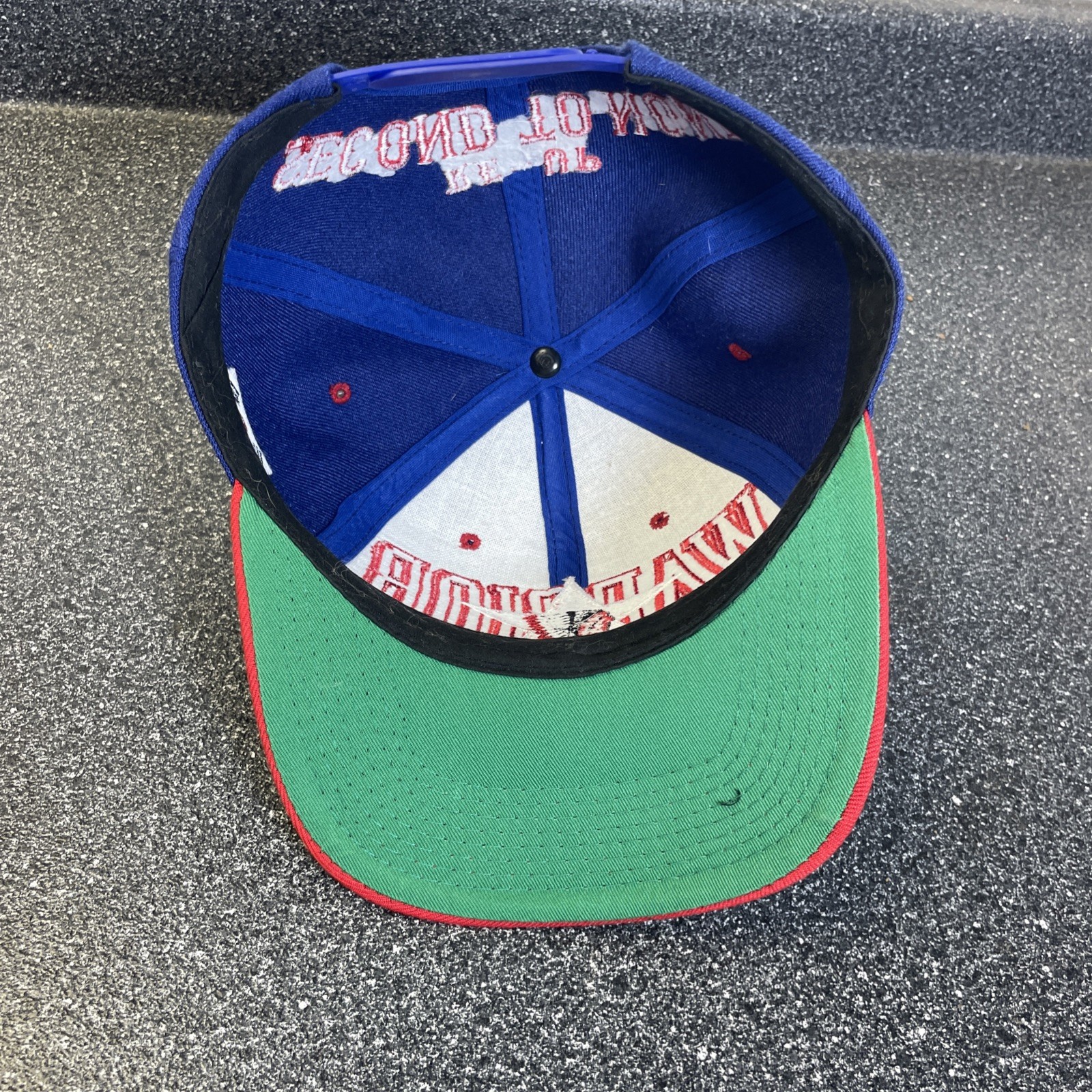 Vintage Korean War Warrior Hat Cap Snapback Re-up Second To None Veteran NWOT