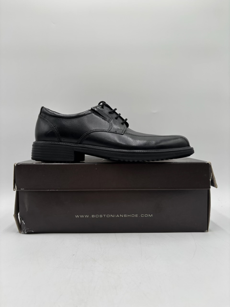 Bostonian BARDWELL WALK Men’s NEW Leather Oxford Shoes Black Multiple Sizes