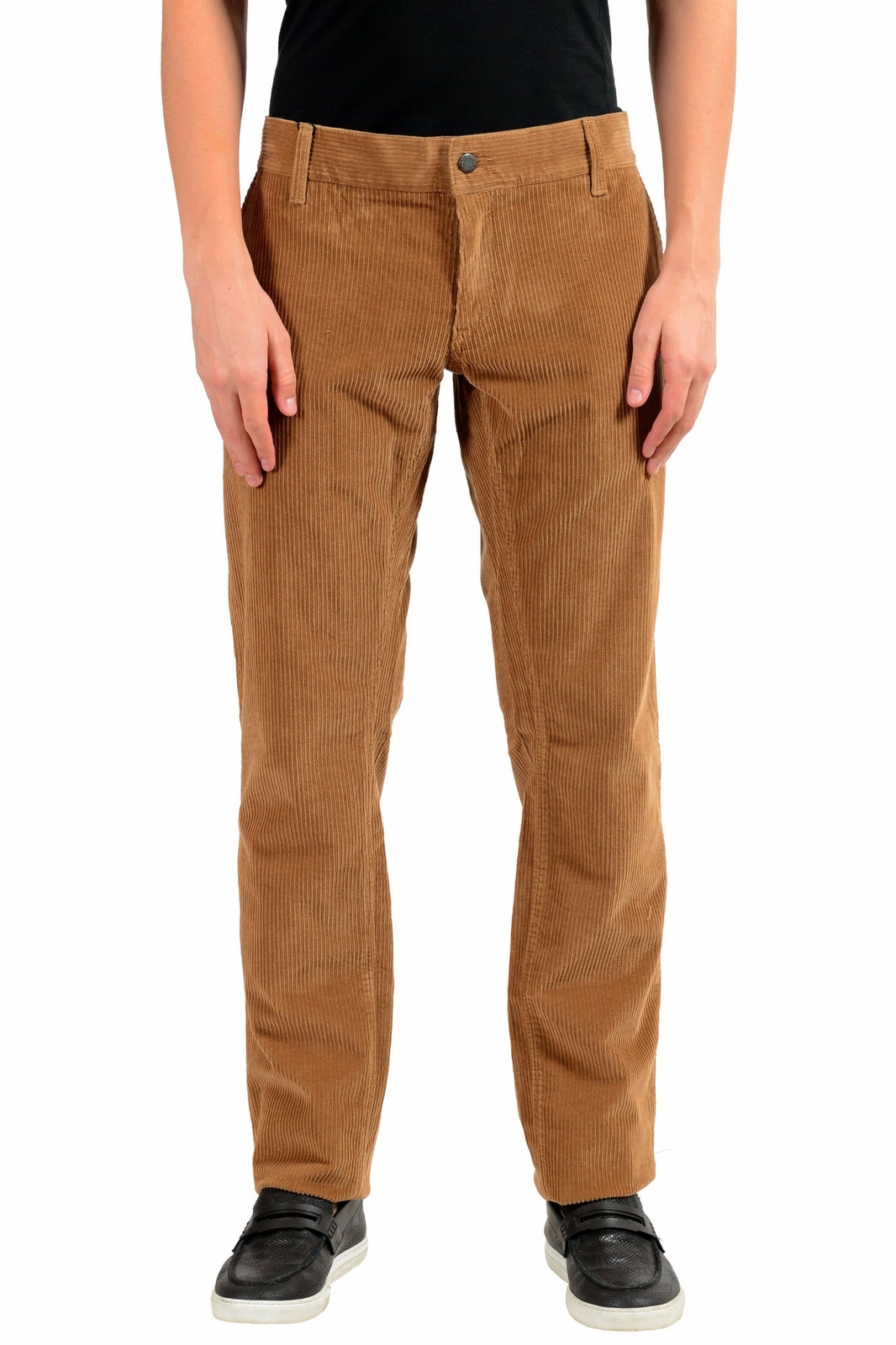 Dolce & Gabbana Men’s Brown Corduroy Casual Pants Size 28 30 32 34 36 38