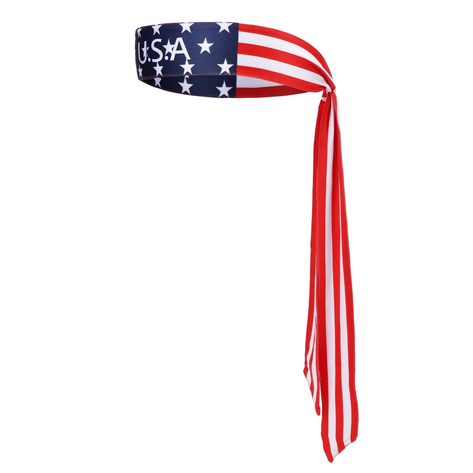 National Flags Non-Slip Sports Headband Sweatband for Men Women, Ideal for USA