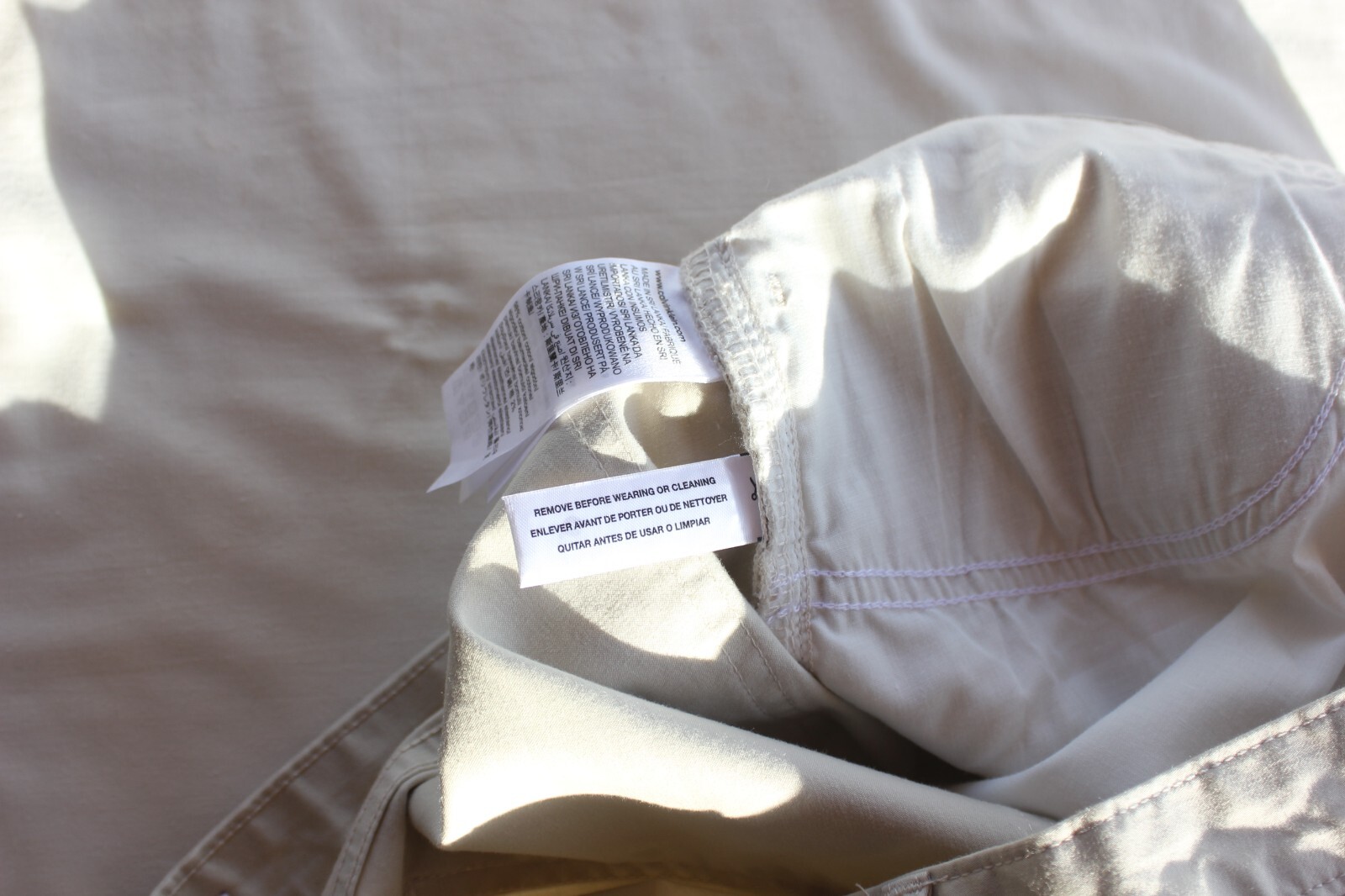 Calvin Klein The Authentic Five Pocket Mens 30X34* White Slim Fit EX GirlF prsnt