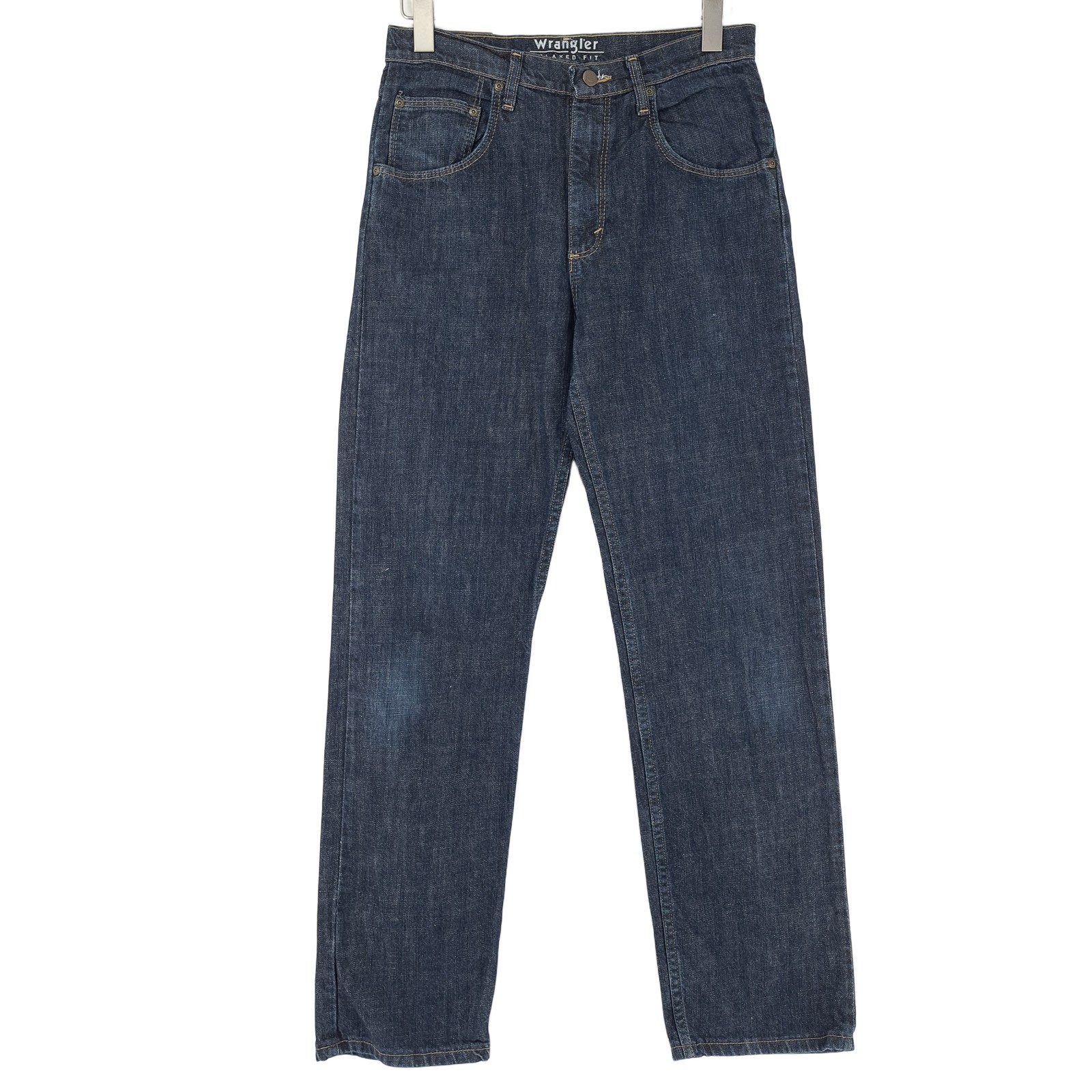 Wrangler Jeans Relaxed Fit Men Straight Qw6 Size W30 L32