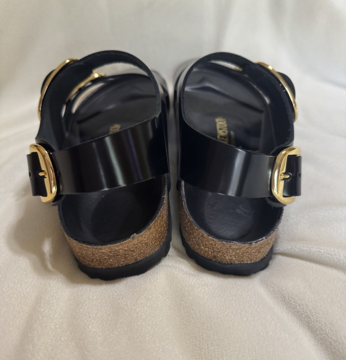 BIRKENSTOCK MILANO BIG BUCKLE black Sz 41 Slingback Sz W 10 / M 8.5