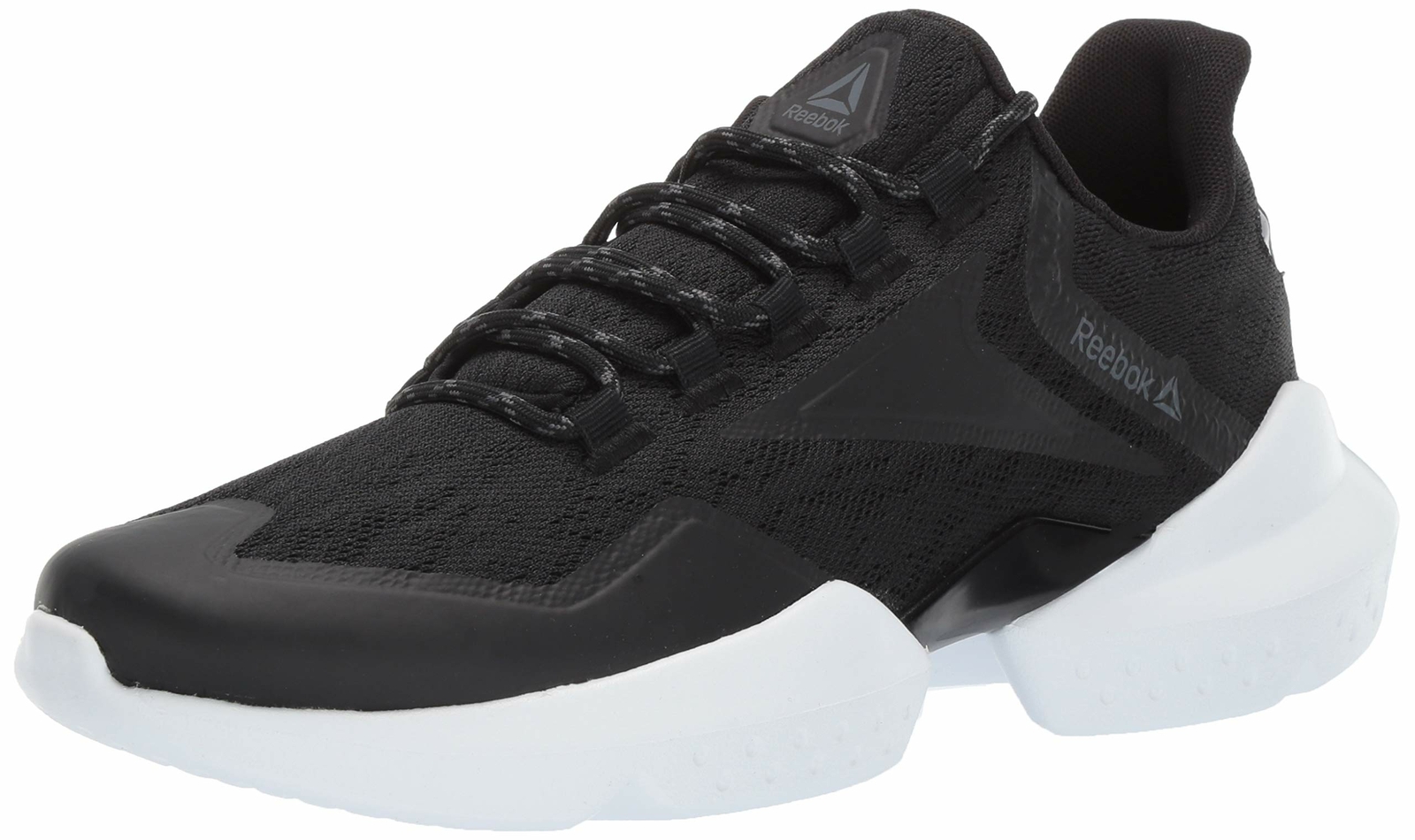 Reebok Men’s Split Fuel Sneaker DV5447 Black/True Grey/White Size 10.5M