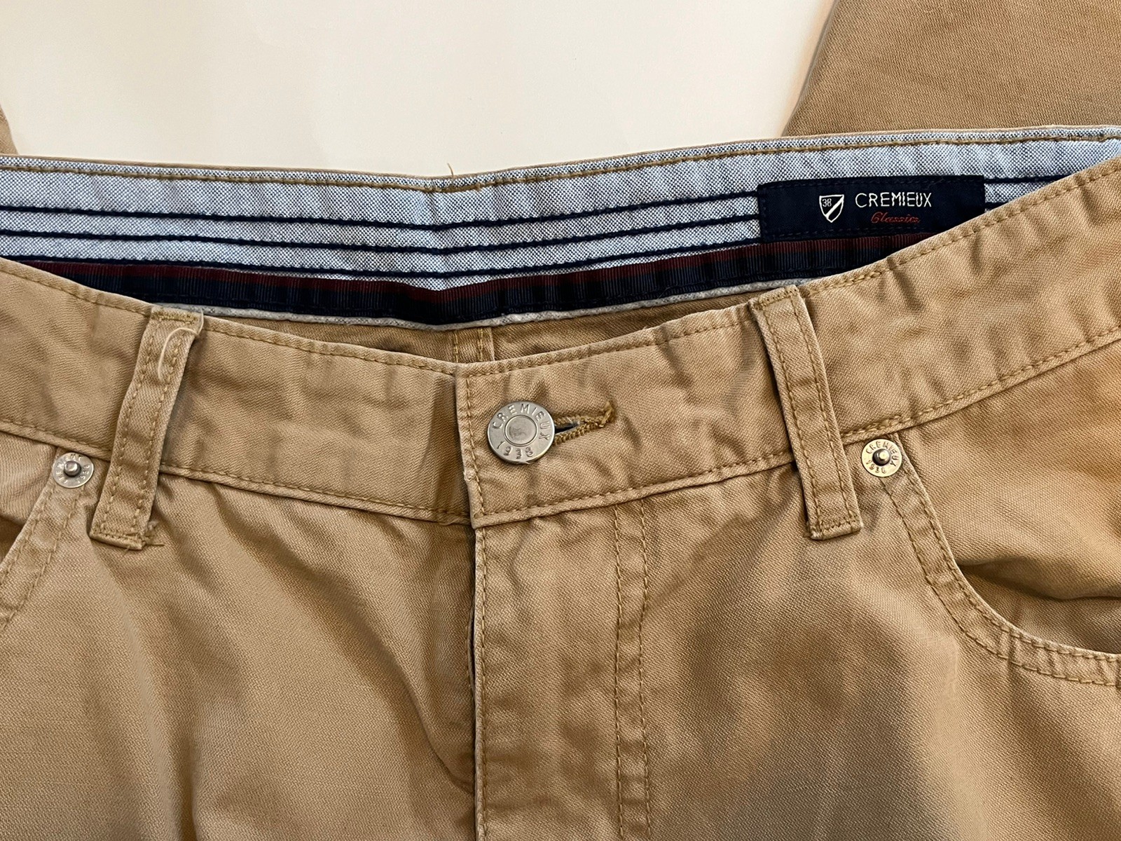 Daniel Cremieux Classics Men’s Brown Chino Pants Size 36×30. Excellent Condition