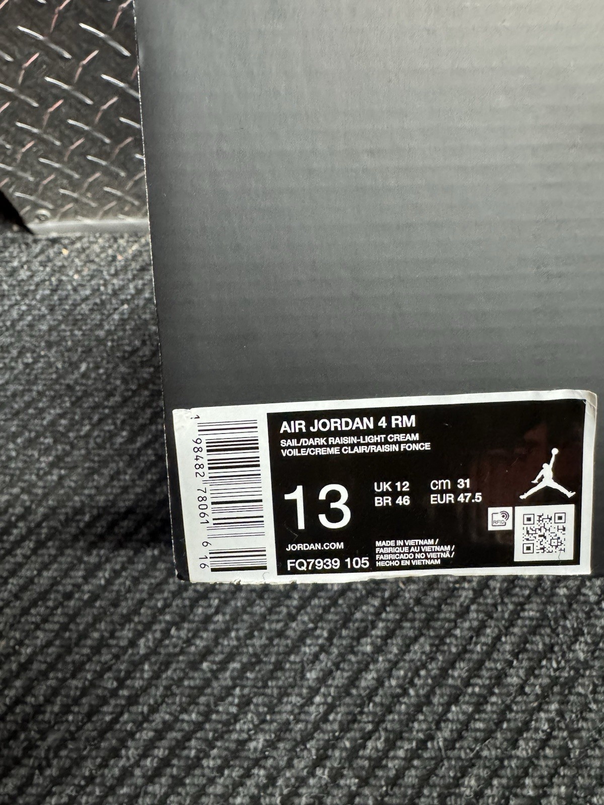 🔥 Nike Air Jordan 4 RM ‘Light Cream Midnight Green’ FQ7939 105 Men’s Size 13