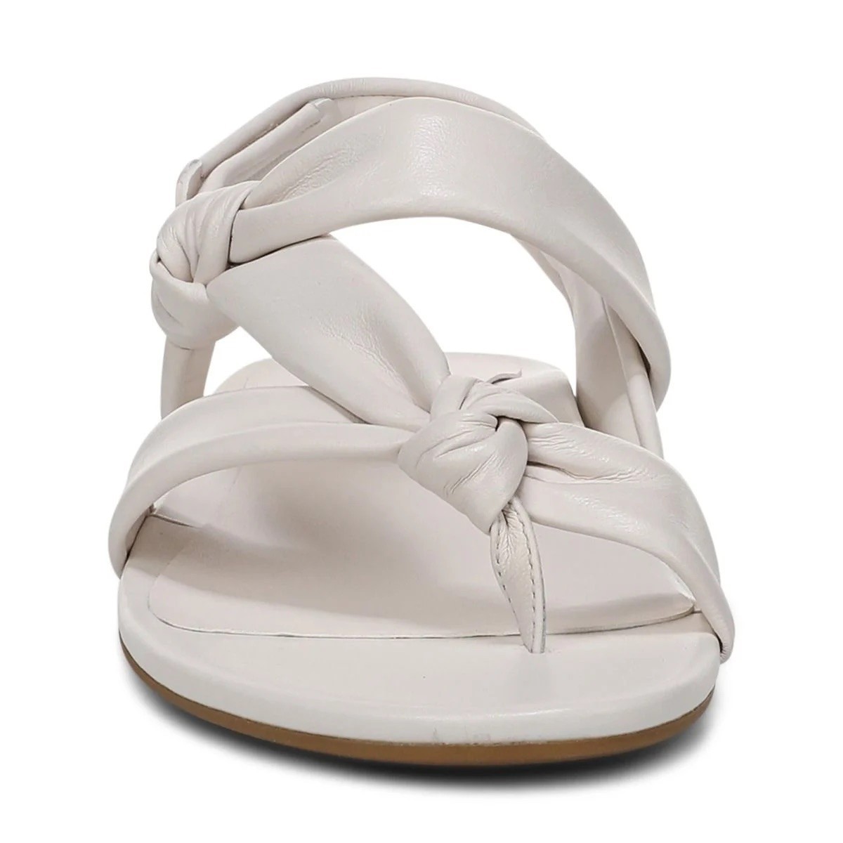 Vionic Geneva Strappy Toe Post Sandal Women’s Leather Arch Support Comfort