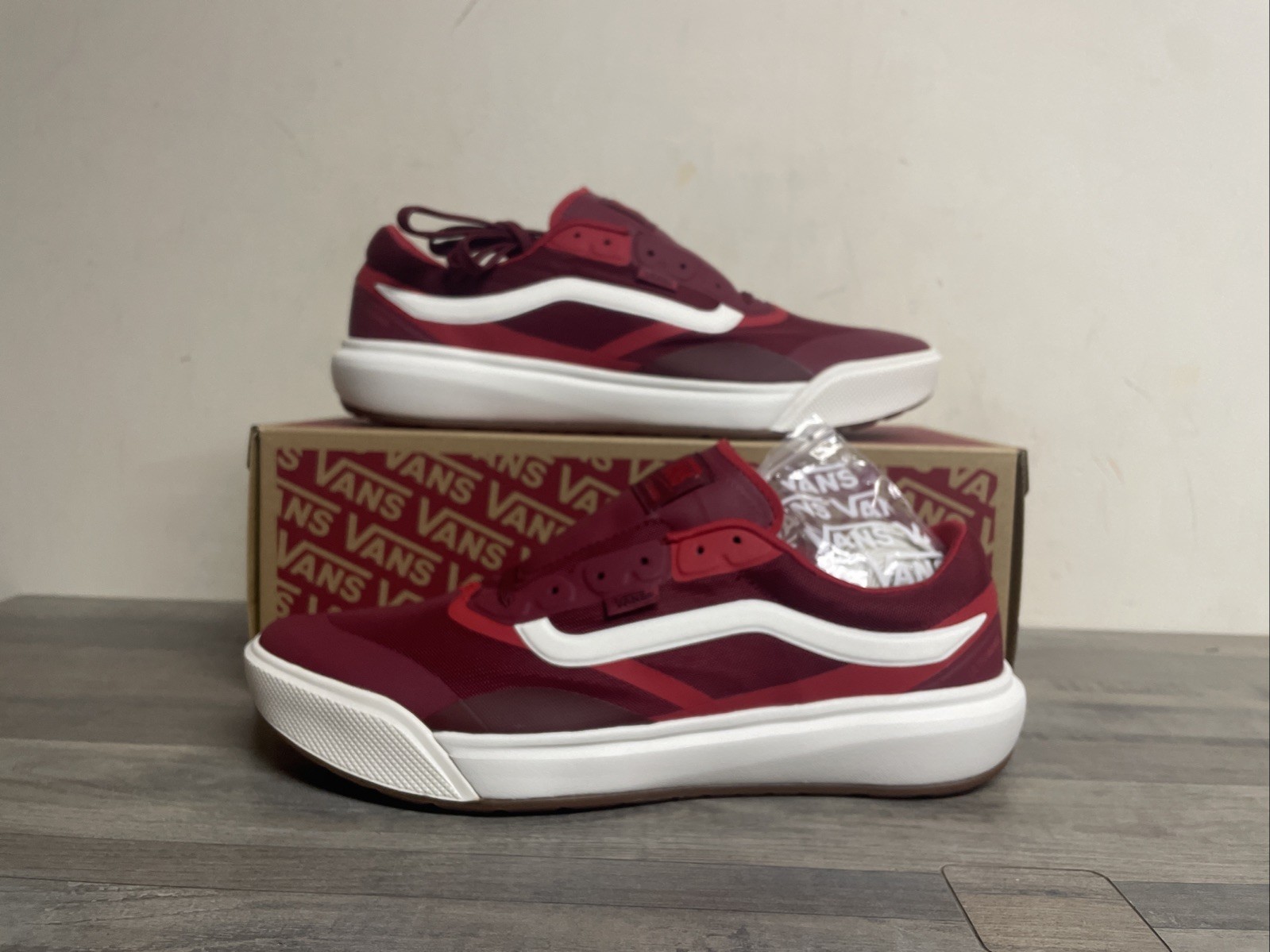 Vans MTE UltraRange 2.0 RW Bordeaux/Marshmallow Shoes Sneakers Men’s Size 11 NEW
