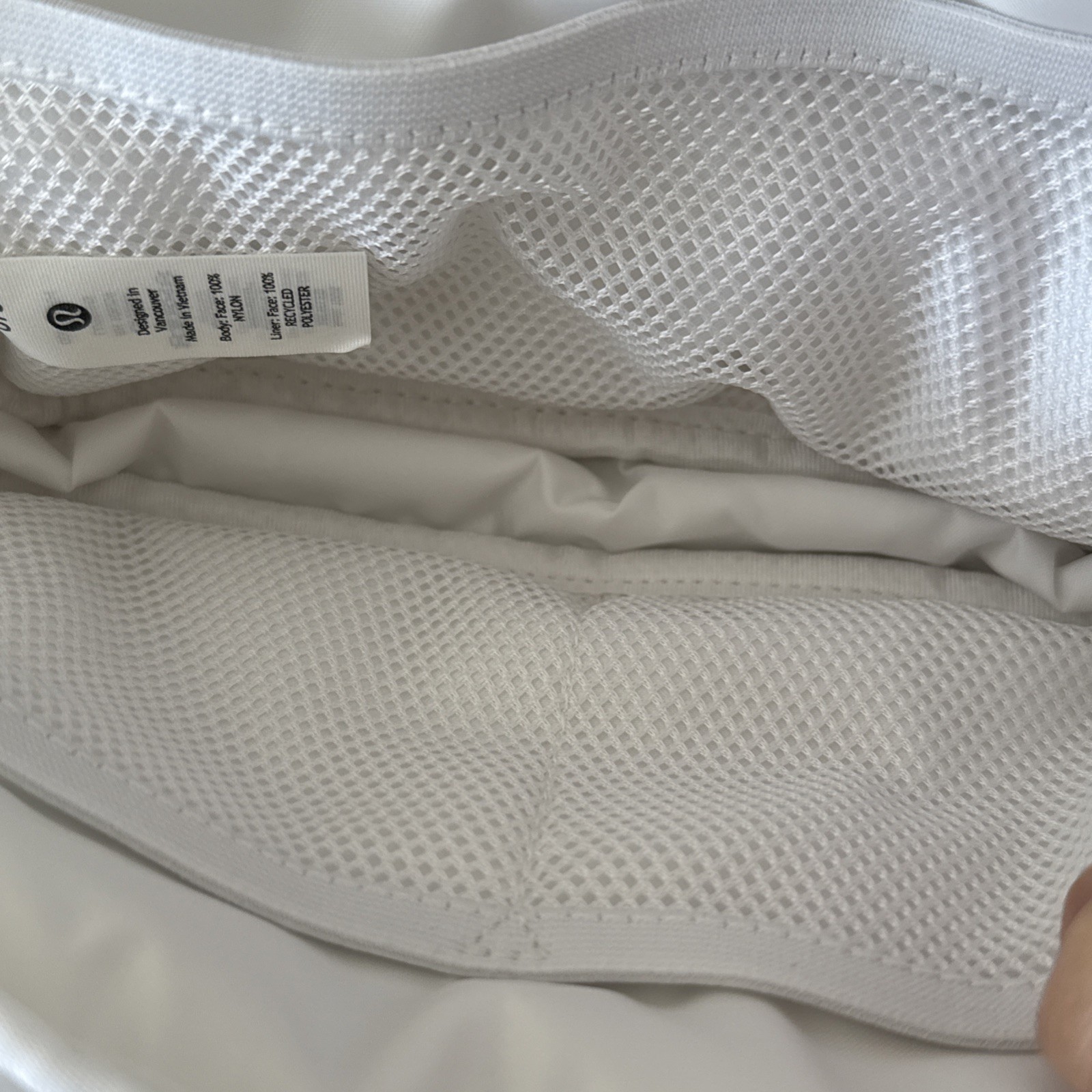 Lululemon WUNDER PUFF Everywhere WHITE Belt Bag One Size 2L -Brand New w/Tags