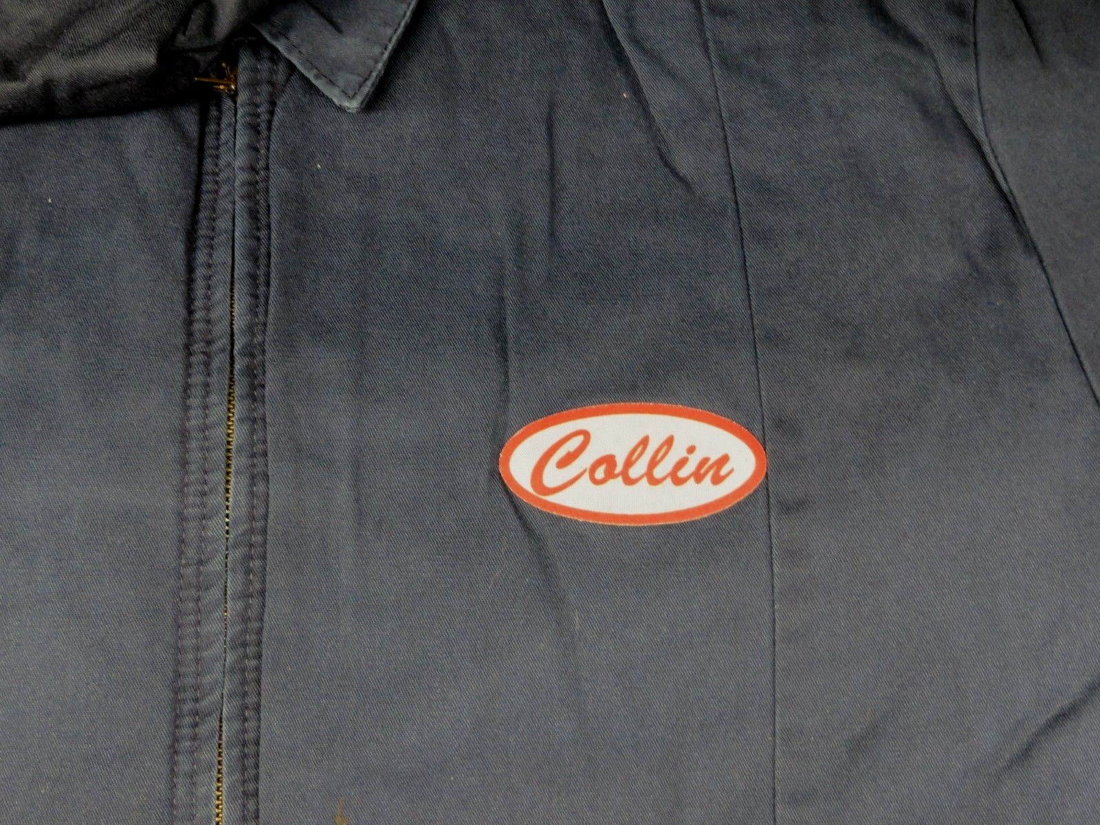 Work Jackets Used Uniform Cintas Unifirst Red Kap Insulated Lined Panel Coat