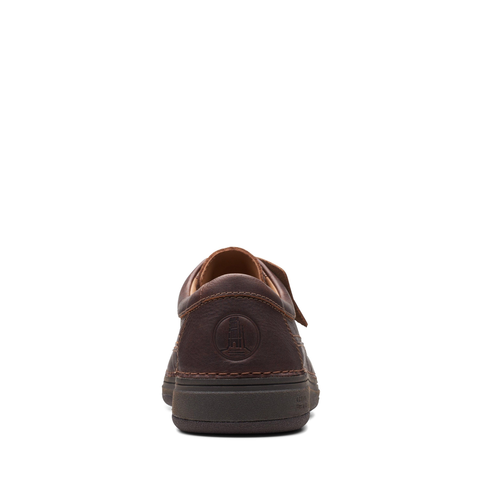 Clarks Mens Nature 5 Lo Brown Leather Casual Shoes