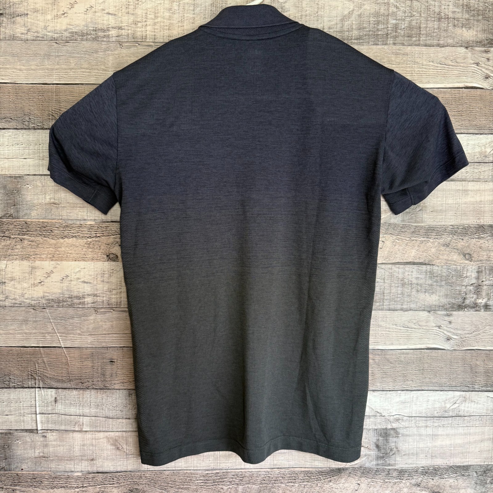 UniQlo Performance Polo Shirt Mens Small Navy Dry-Ex Preppy Golf Casual