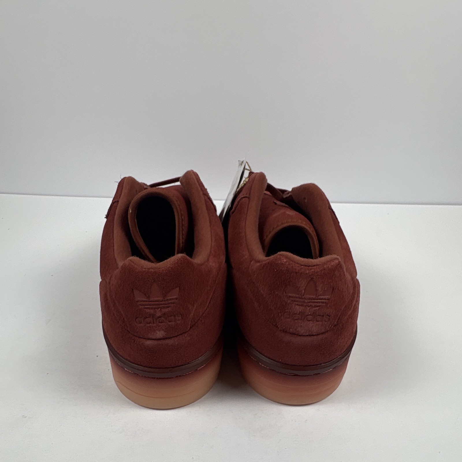 adidas Rivalry Lux Low Men size 12 Low Top Lace-Up Suede Sneakers Brown