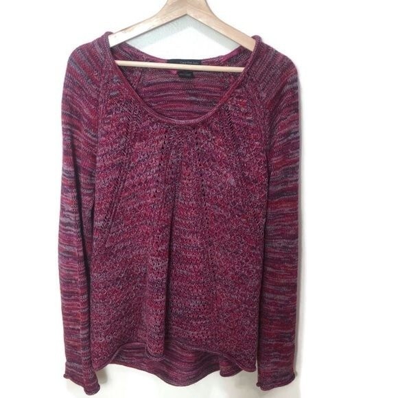 Calvin Klein Jeans Knit Mauve Sweater Medium