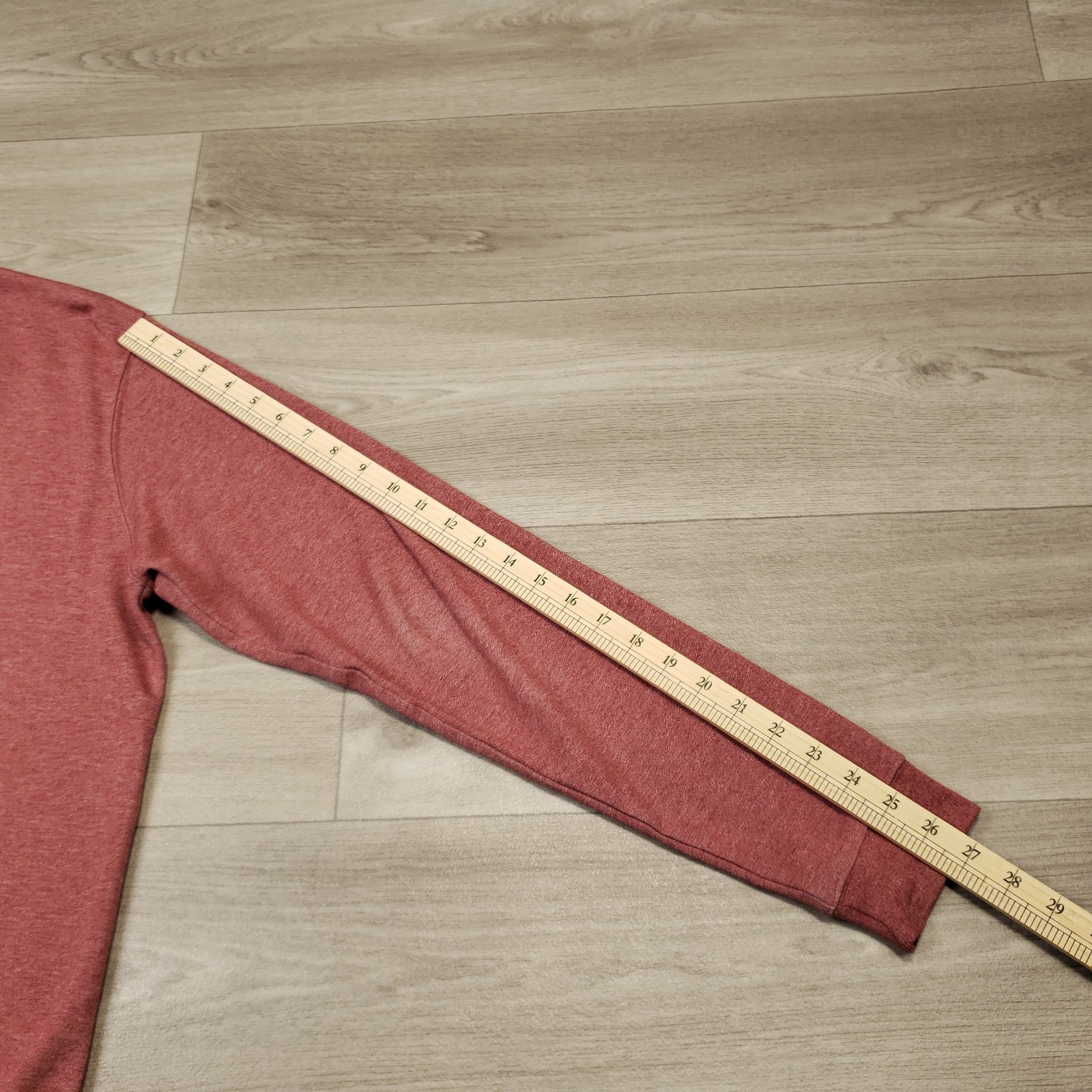 Johnnie-O Sully 1/4 Zip Pullover Men Medium Red Mock Neck Long Sleeve Cotton Bld