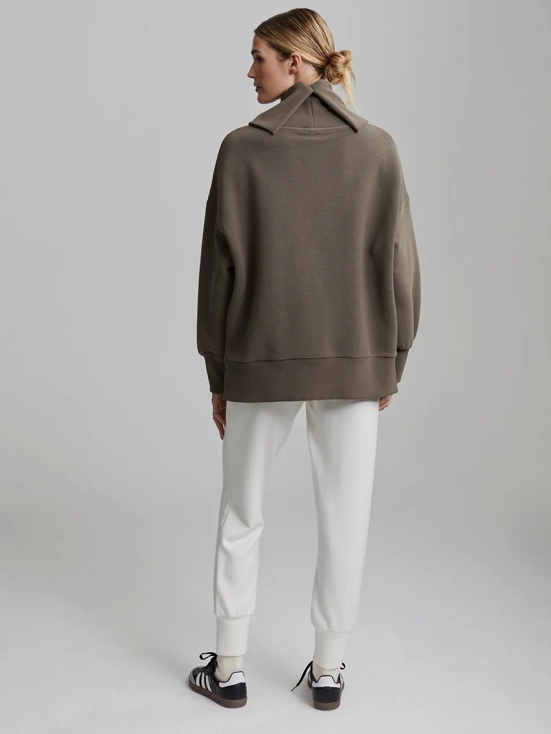 Varley Milton Sweat Style VAR01116 in Ottoman