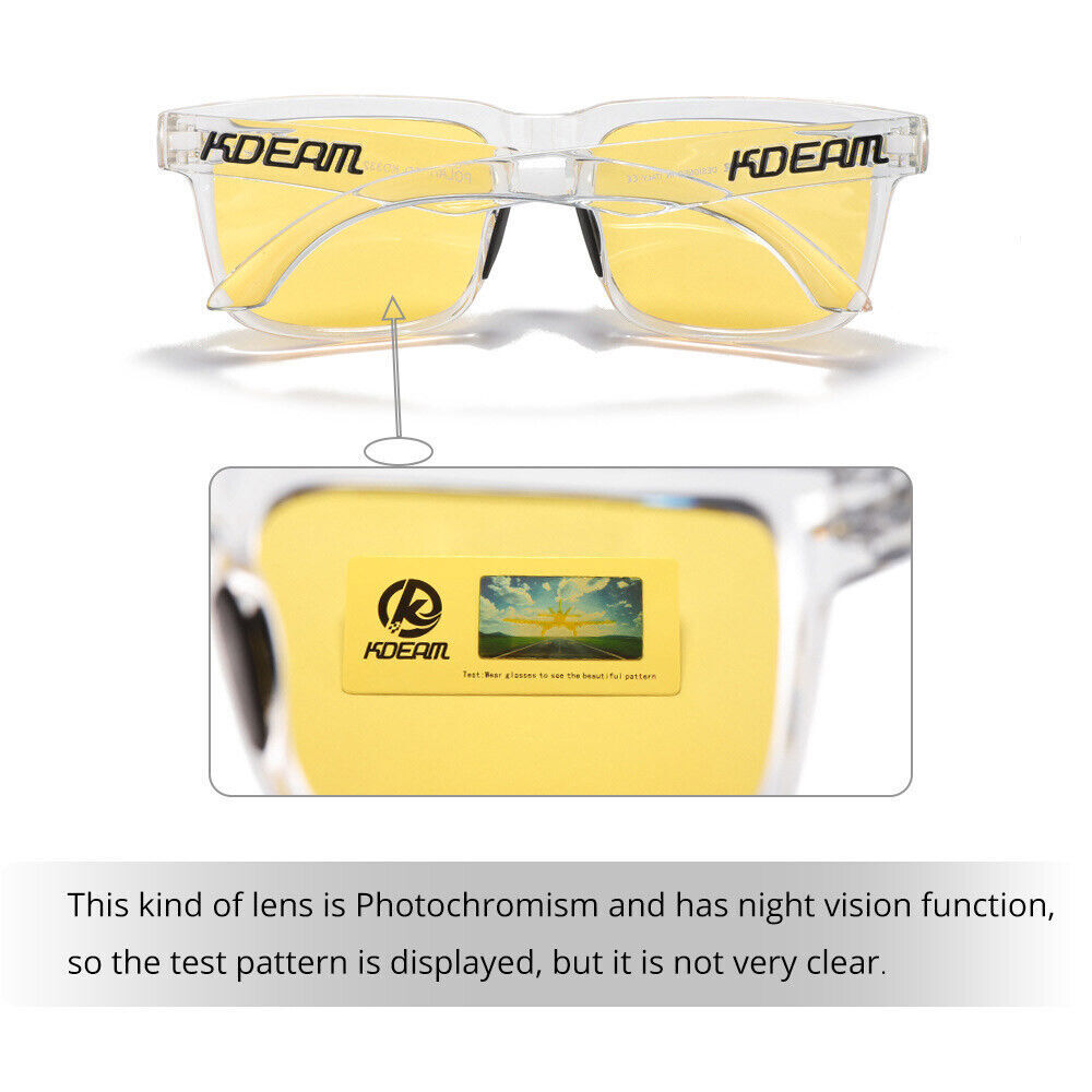 KDEAM Polarized Sunglasses Men Women Cycling Fishing Driving Sports Shades US