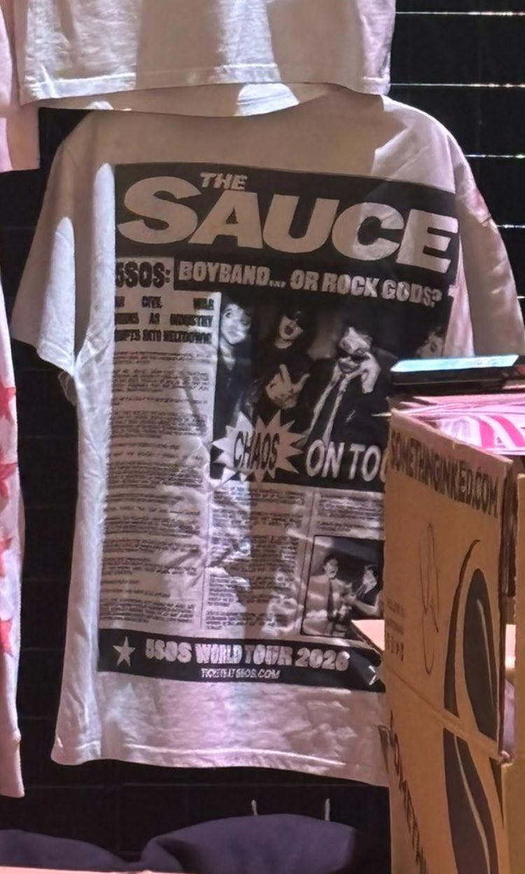 5SOS 5 Seconds of Summer 2026 World Tour Shirt Reprint