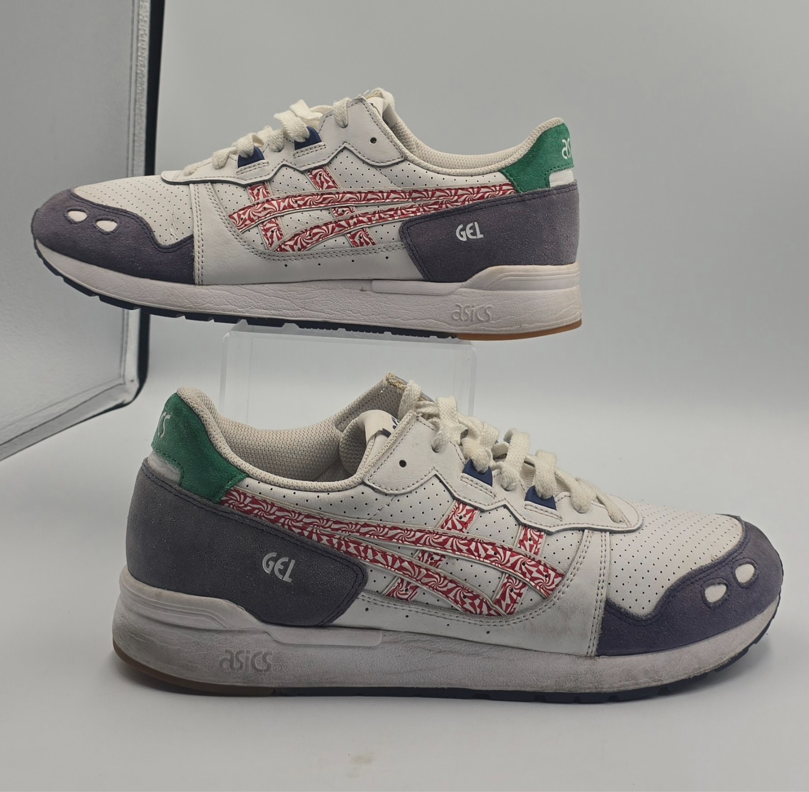 ASICS Tiger Gel-Lyte OG Running Sneakers Men’s Multicolor Leather Lace Up – 11