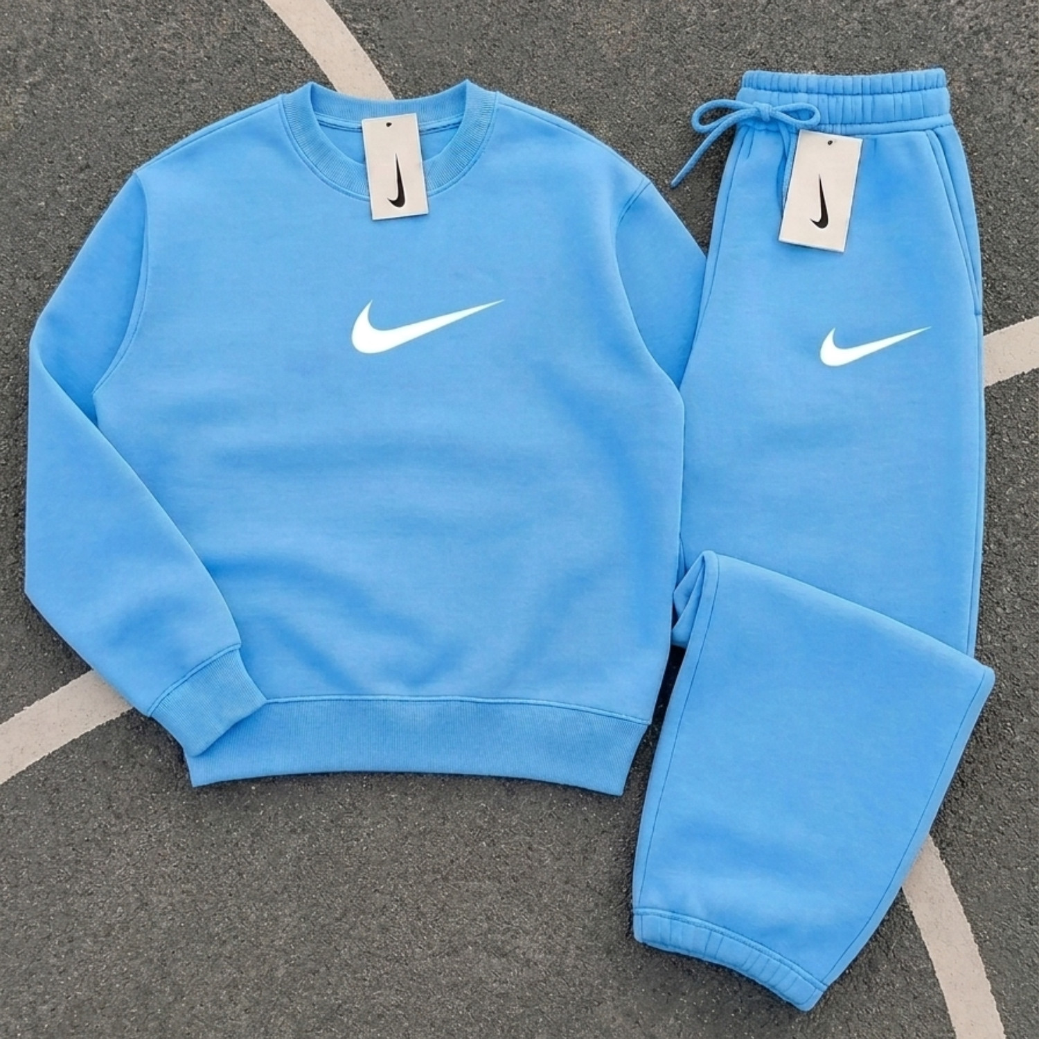 Mens Nike Tracksuit Set Sweatshirt Cargo Joggers Winter Activewear Gear