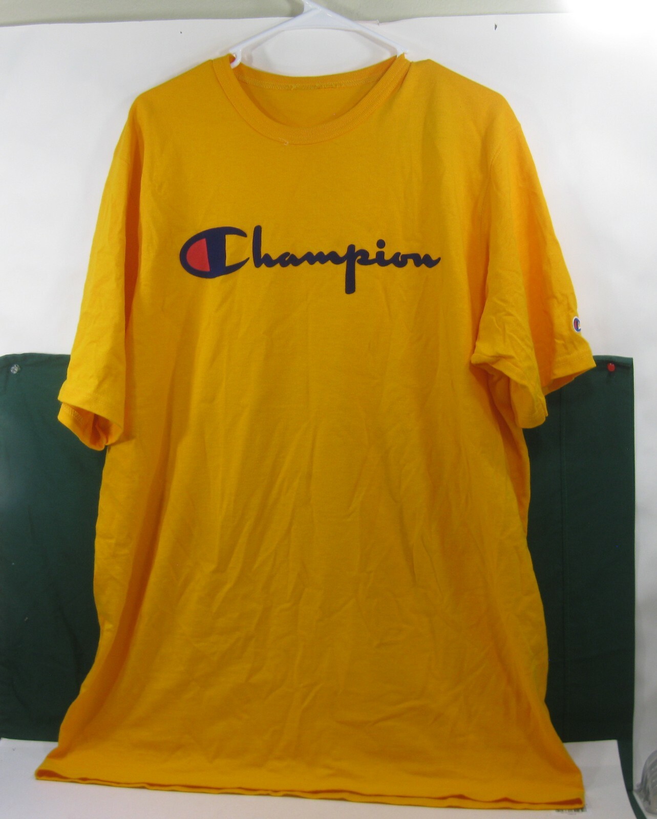 New Champion YELLOW JSY SS TEE GT19 T Shirt MEN Size L