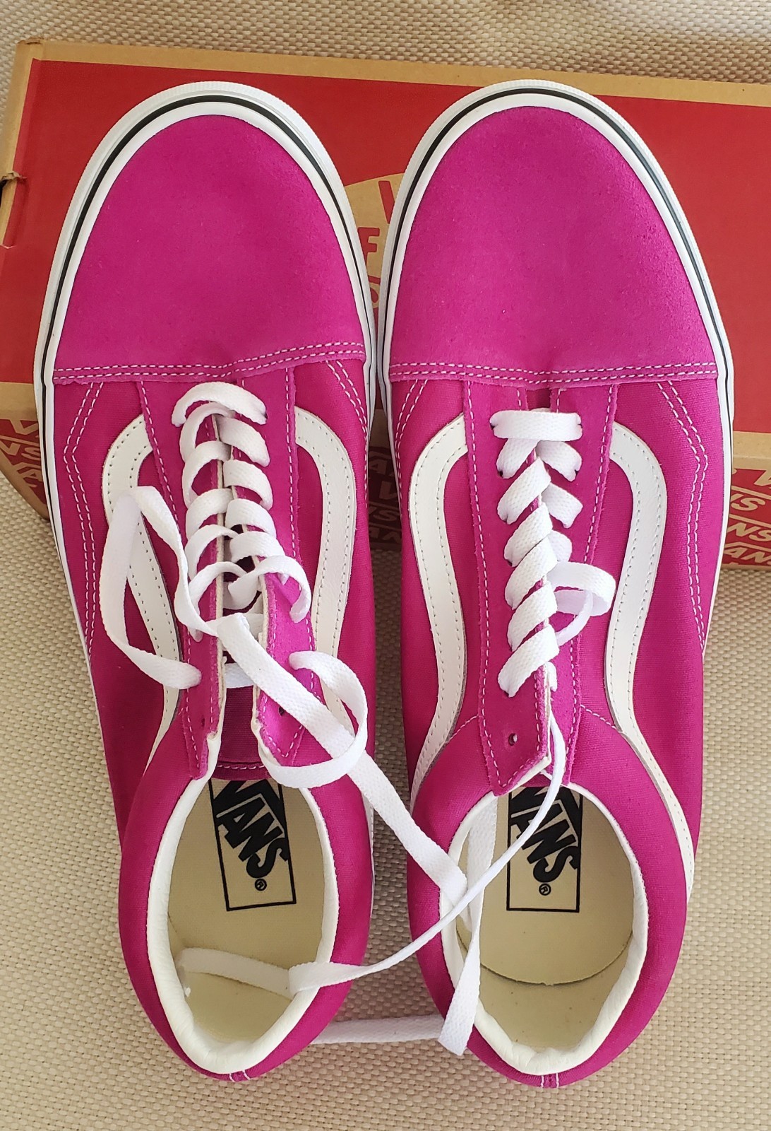 VANS Old Skool Fushia Red Men 11