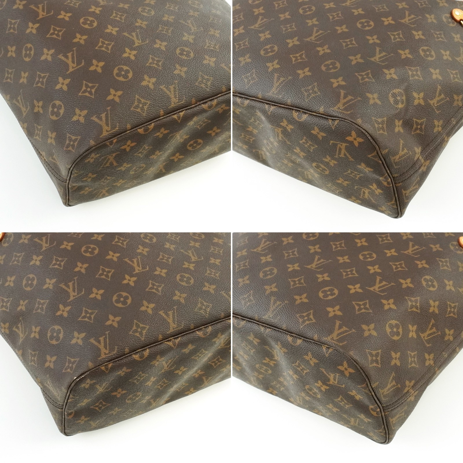 LOUIS VUITTON LV Monogram Neverfull MM M40156 Tote Bag SD3037 Auth #57356A