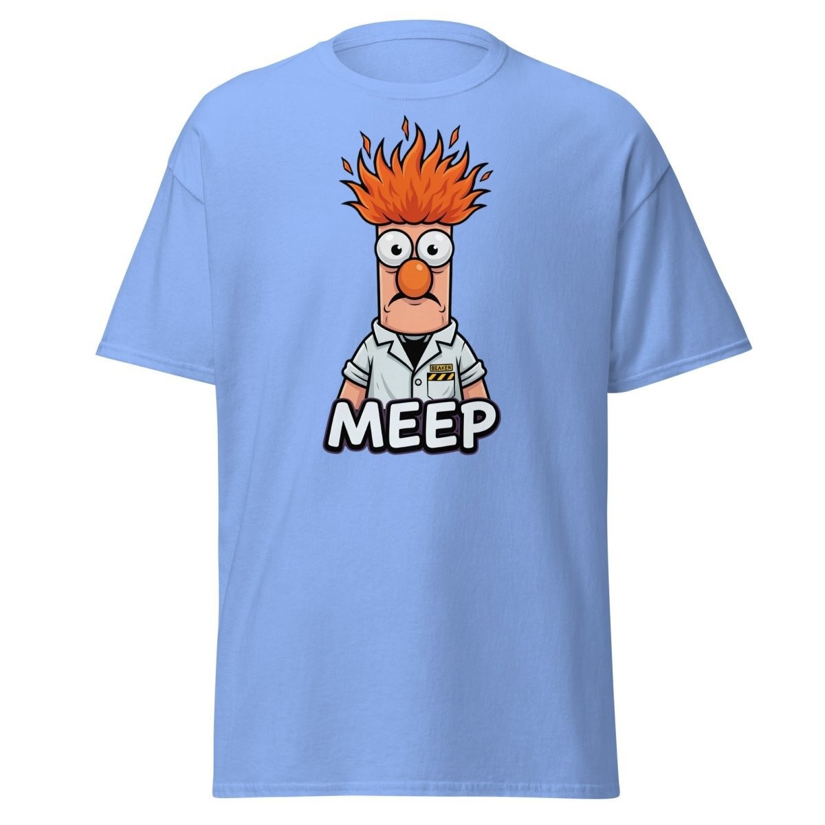 Beaker Muppet Meep T-Shirt – Funny Scientist Cartoon Tee