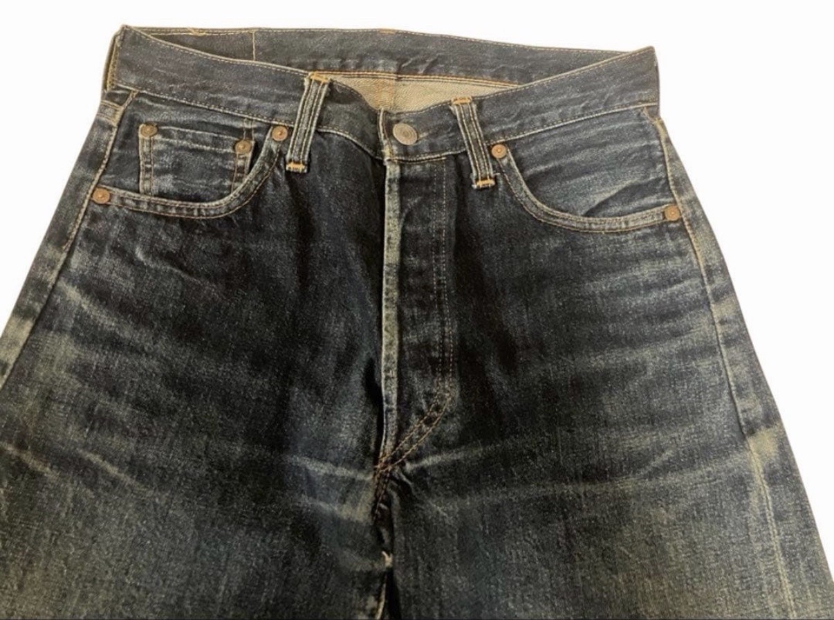 Levi’s 501XX 1955 Era LVC Big E Selvedge Valencia 555 Made in USA W30 L32