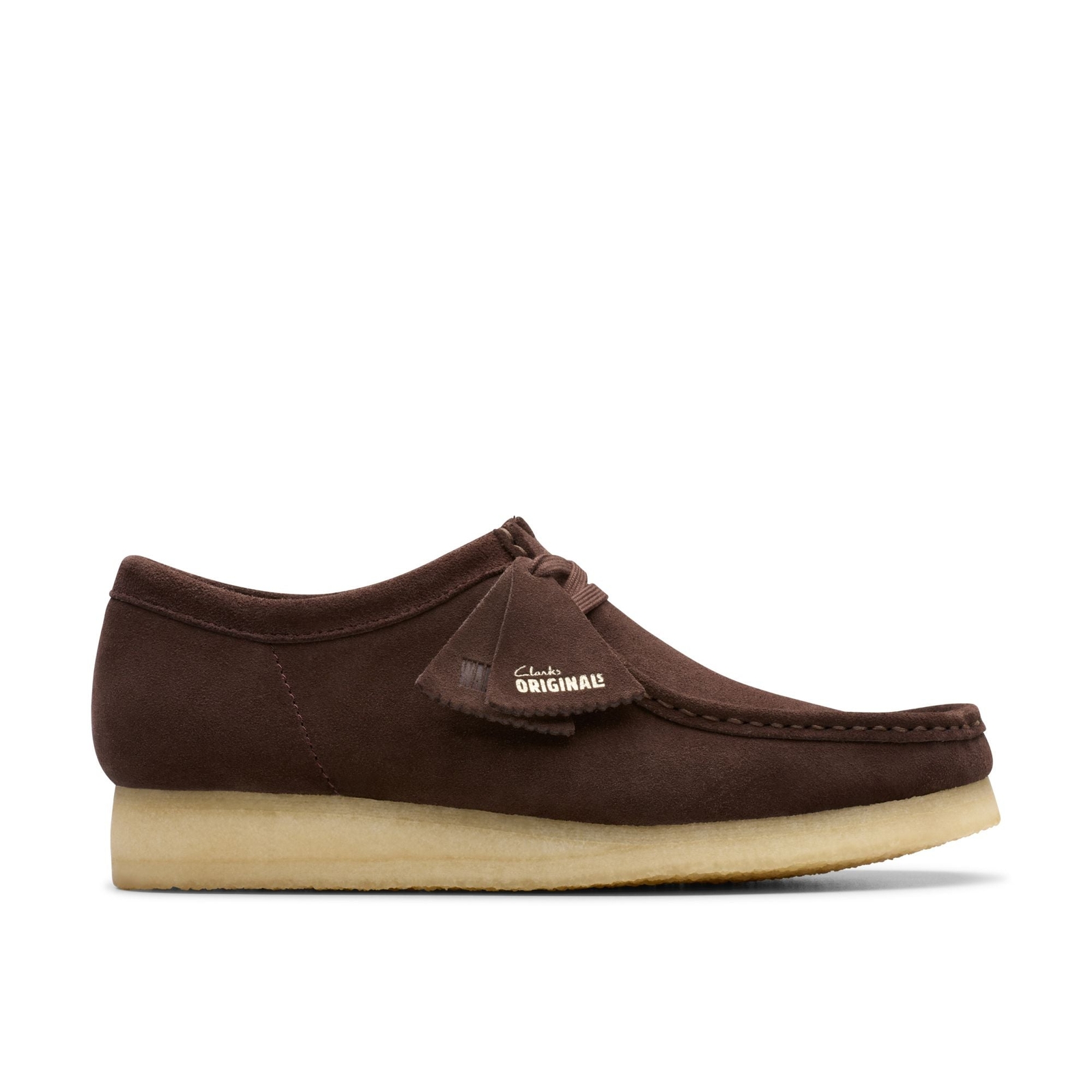 [26156606] MENS CLARKS WALLABEE LOW – DKBROWN SUEDE