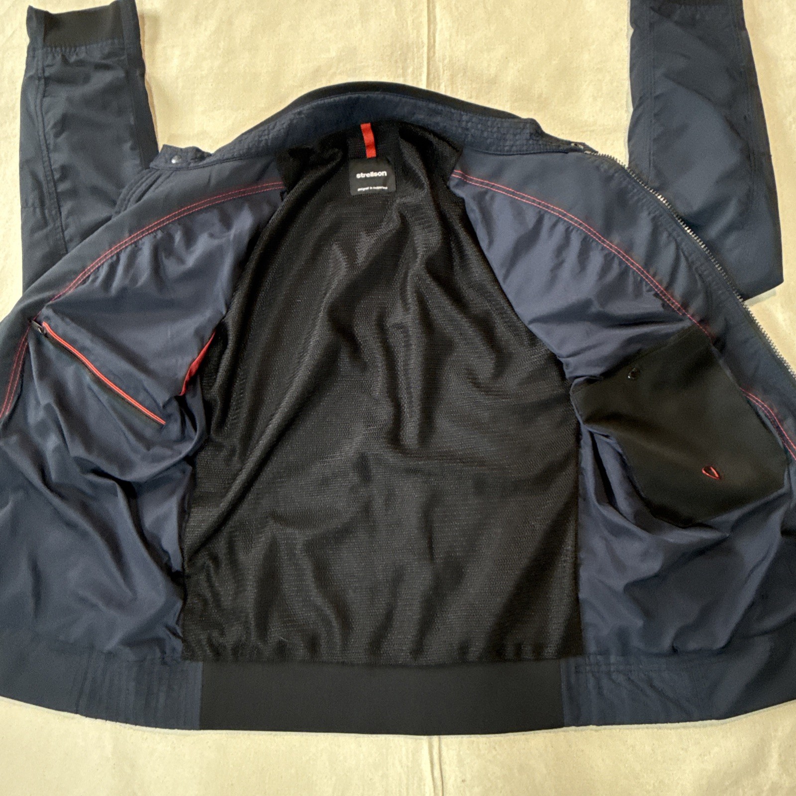 Strellson Men’s Jacket Size Small Swiss Navy Blue
