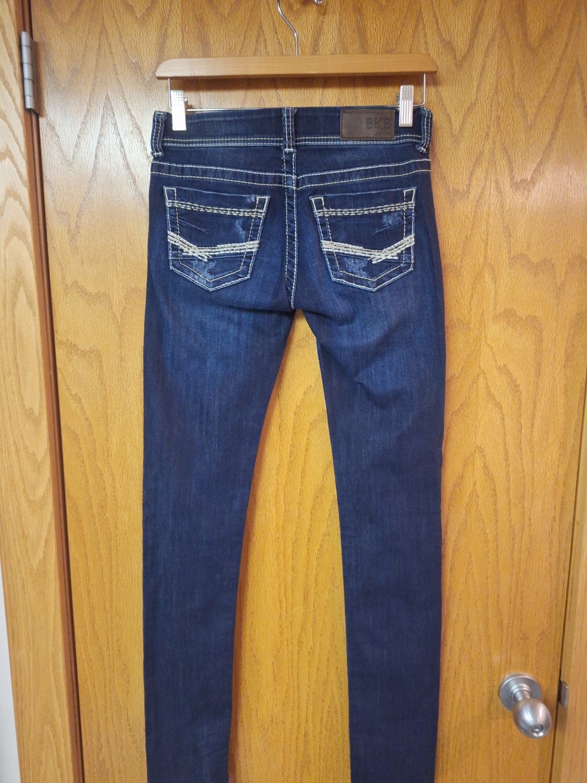 BKE Denim Women’s Pre-owned Jeans ~ Stella ~ Stretch/Skinny Jeans Size 24 × 33.5