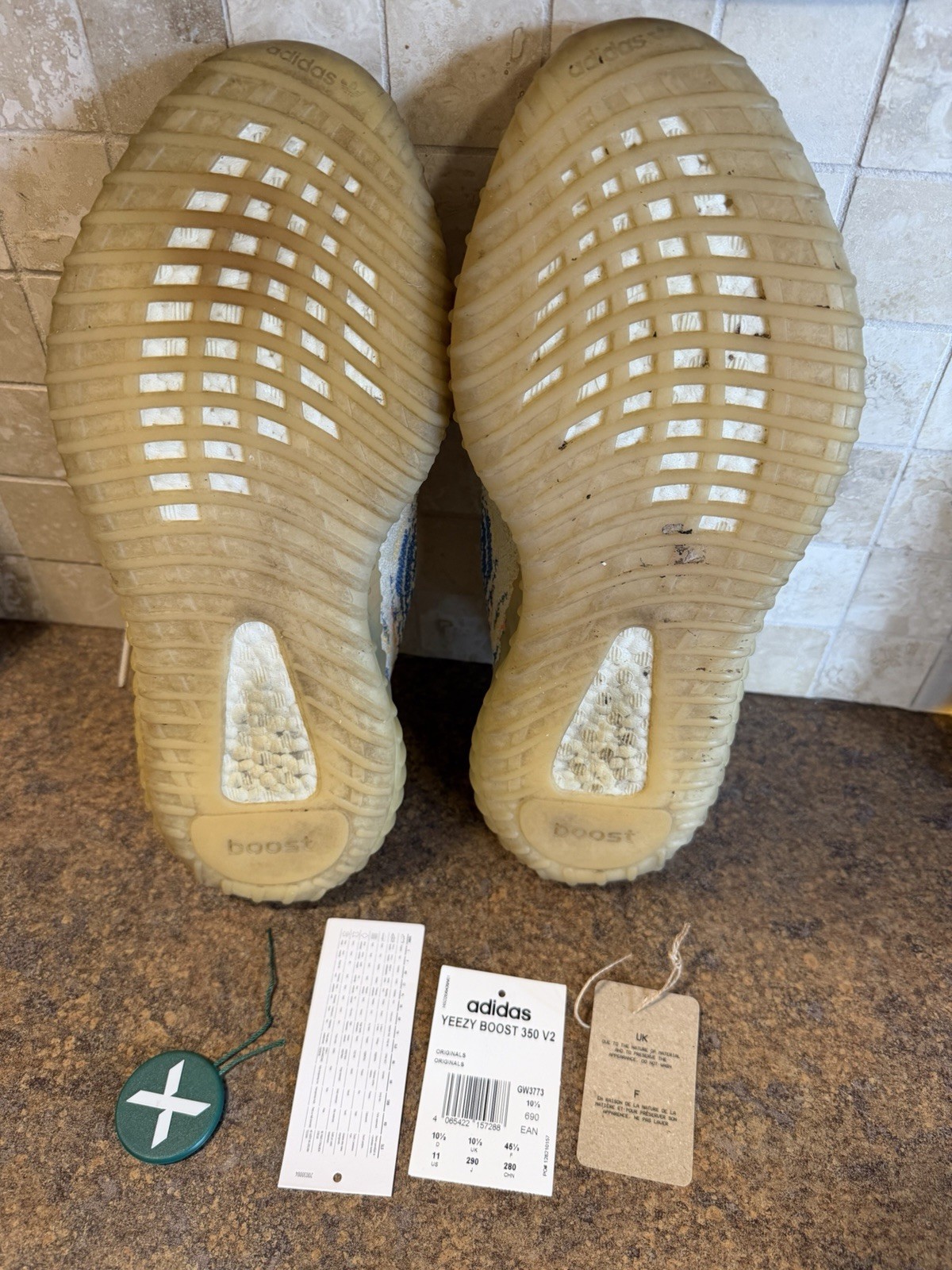 Adidas Yeezy Boost 350 V2 MX Oat Men’s Size 11 With Original Tags And StockX Tag