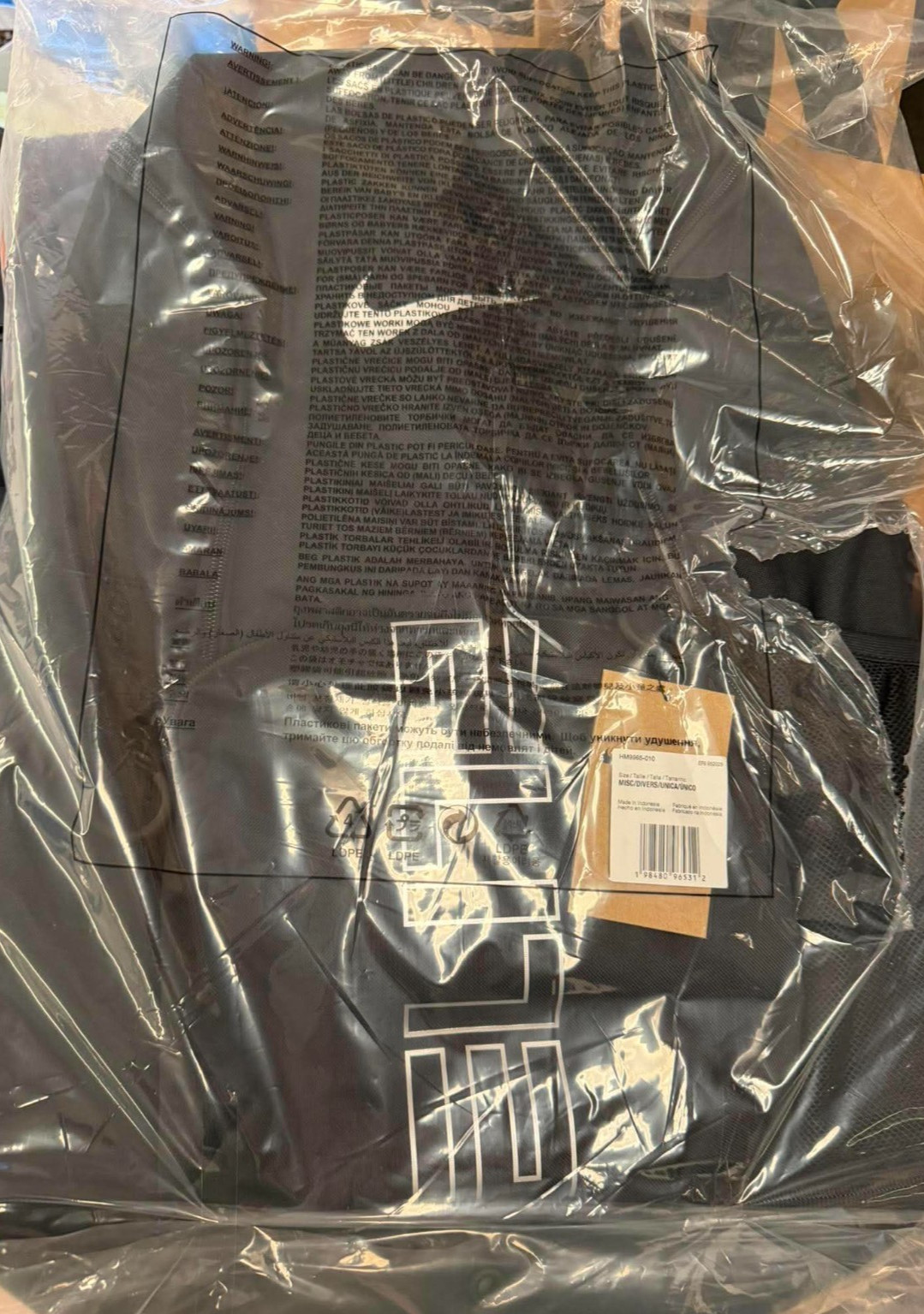 NEW Nike Unisex Varsity Elite Backpack 32L Black/Black/Metallic Silver One Size