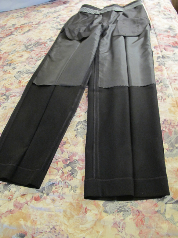 Alfani Dress Pants REDUCED Men’s Black 100% Wool 28X31.5 Flat Front Lined~FREE H
