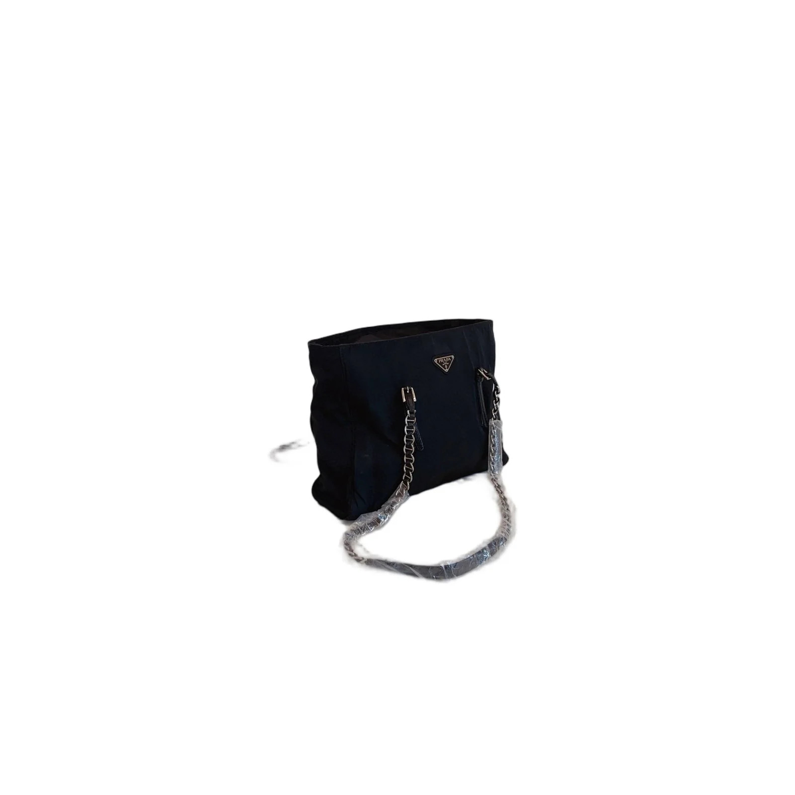 Prada Shoulder Bag Black Tessuto Nylon (pa061226c2r)