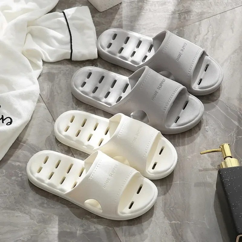 Quick Dry EVA Shower Slippers Non Slip Bathroom House Sandals Unisex
