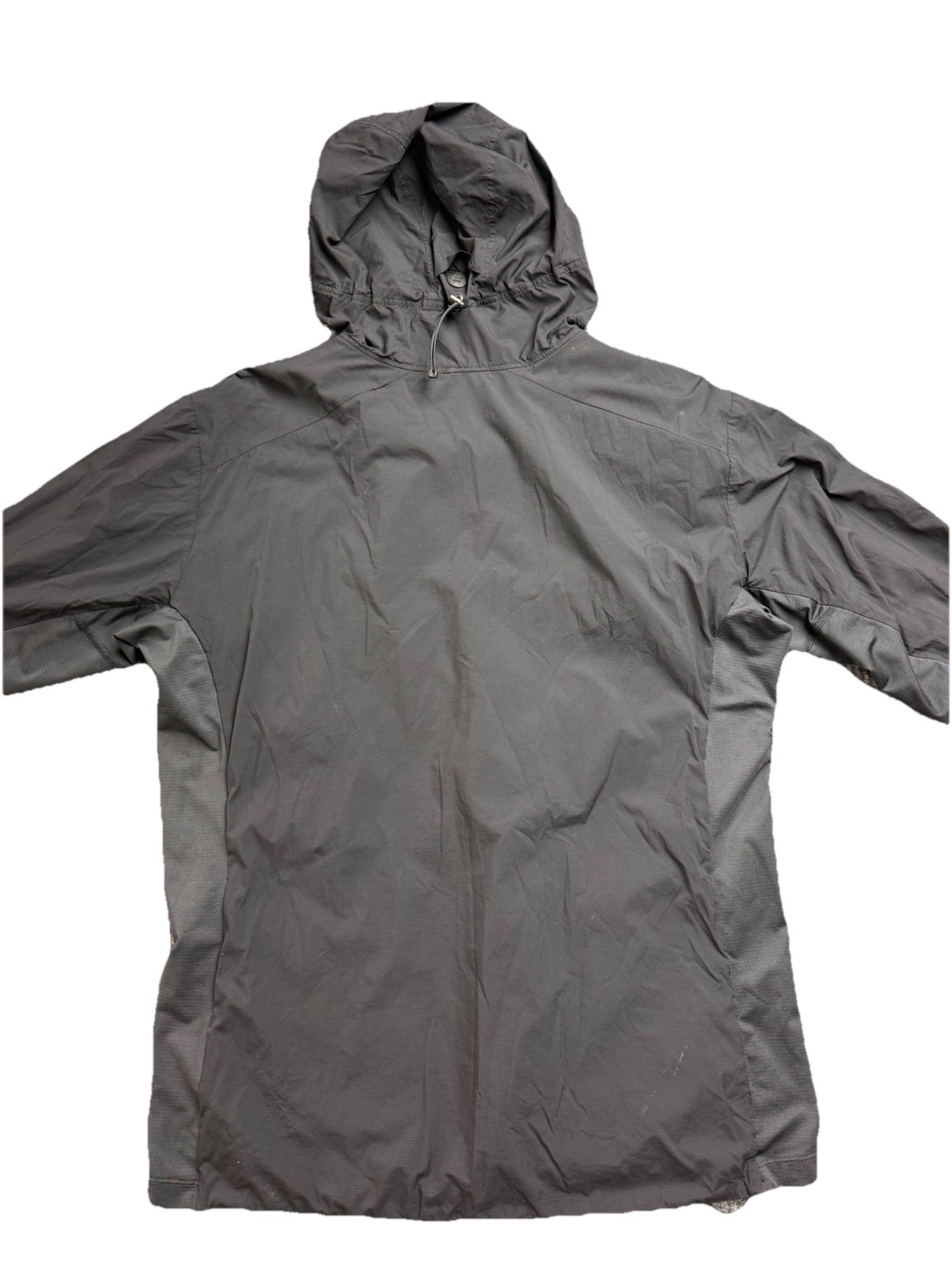 Arc’teryx Atom SL Men’s Anorak Hoody Jacket 3/4 Zip, Black, Size L