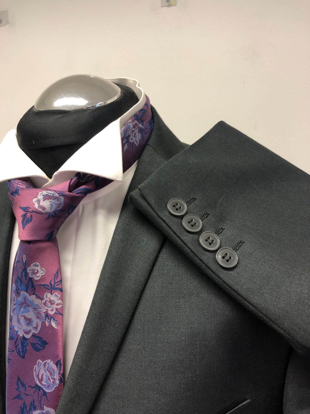 LIMEHAUS SUIT JACKET/BLAZER IN DARK GREY 42R BNWOT