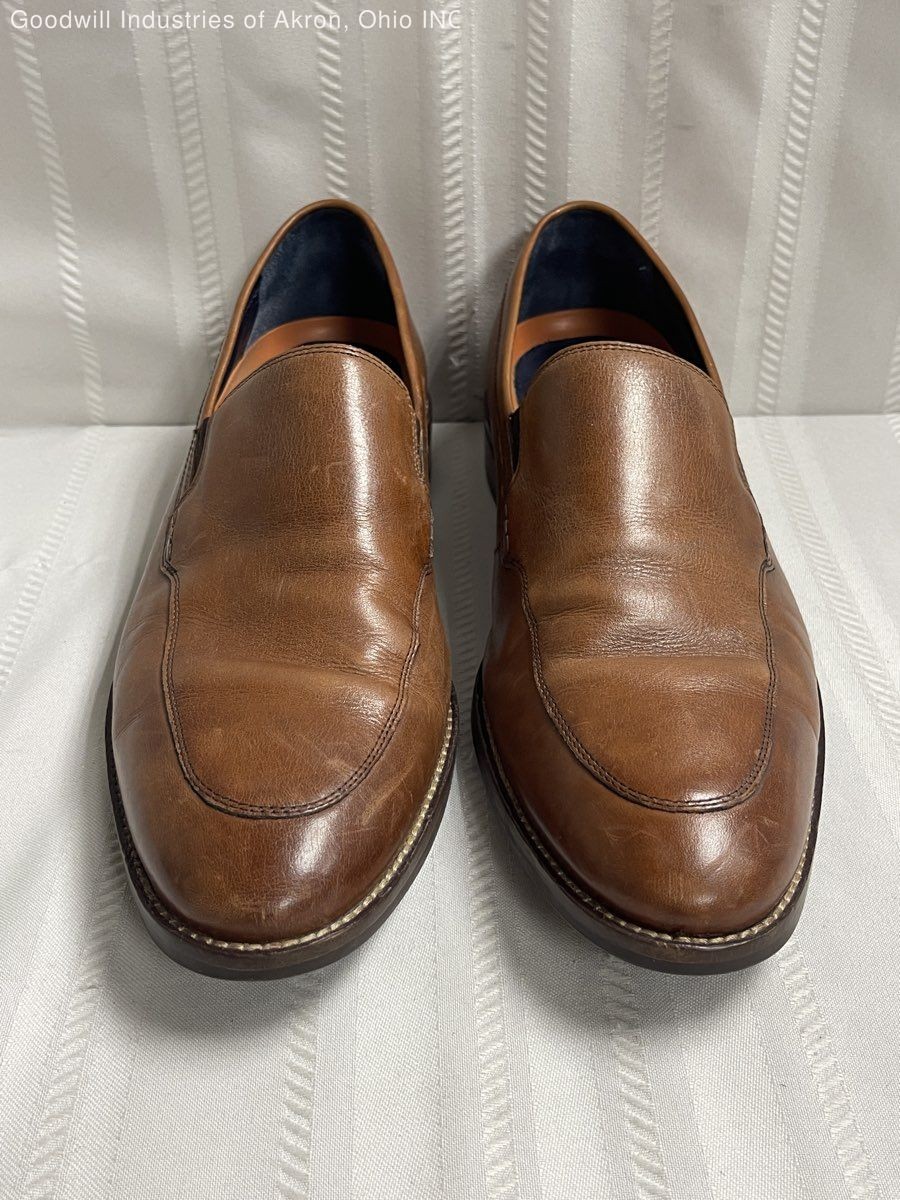 Cole Haan Cambridge Loafer British Tan Leather Slip-On Grand.OS Size 10 COA