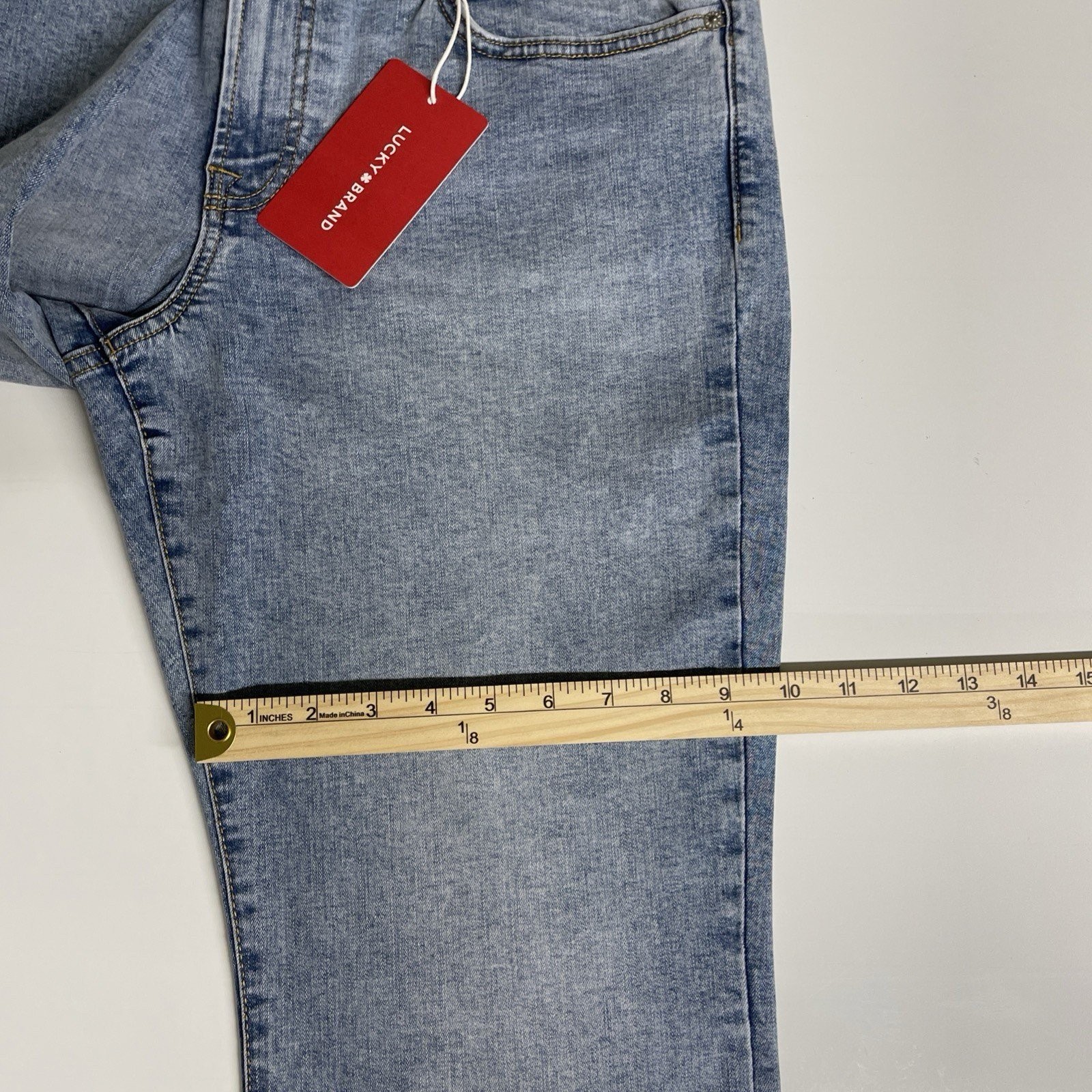 Lucky Brand Sweet Mid Rise Boot Stretch Jeans Women’s 14/32 Ankle