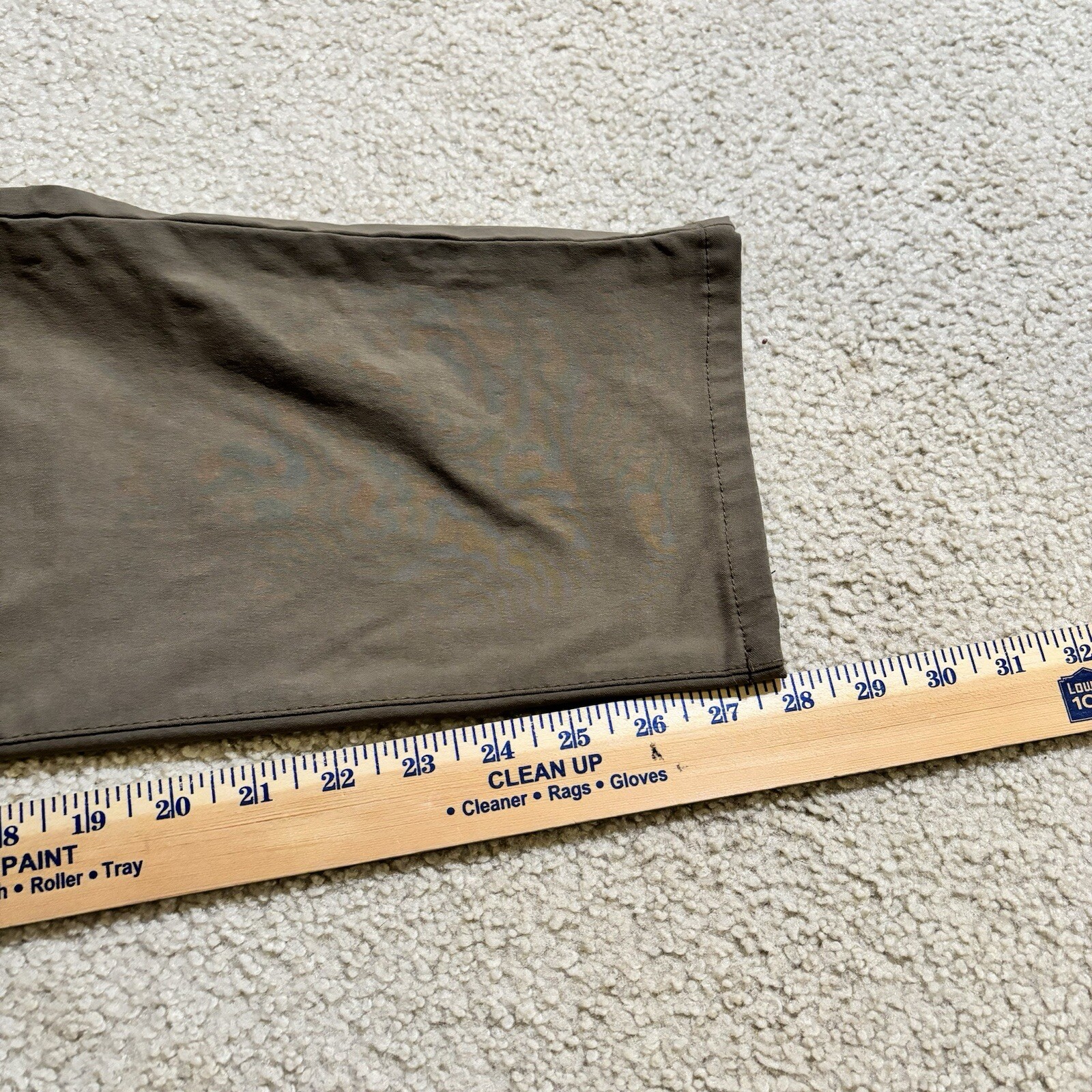 Weatherproof Vintage Men’s Tech Pant 38×29 Casual Khaki Pants Travel Tan